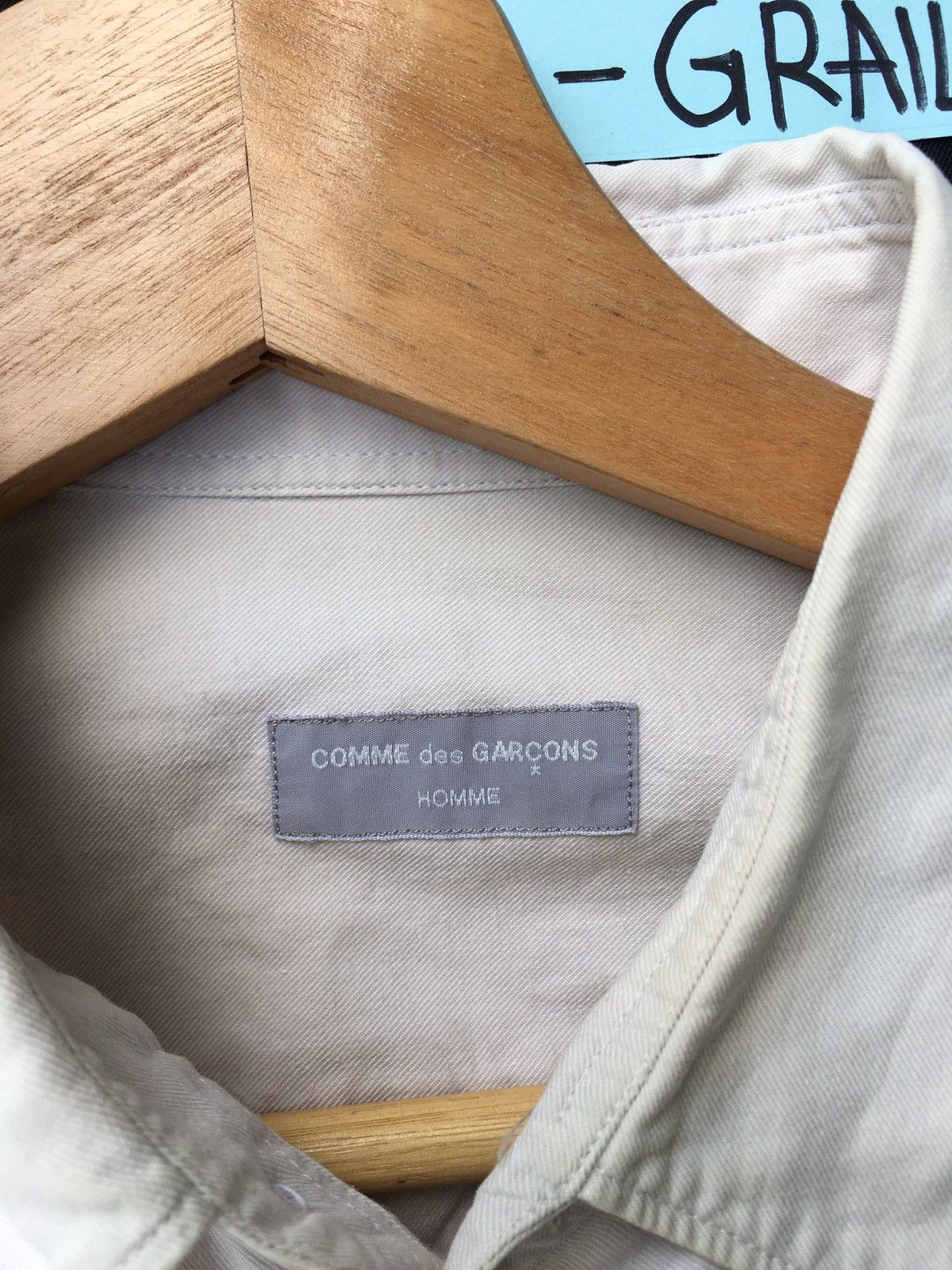 Comme des Garcons Vtg Comme Des Garcons Homme CDG Buttons Shirt Size US L / EU 52-54 / 3 - 7 Thumbnail