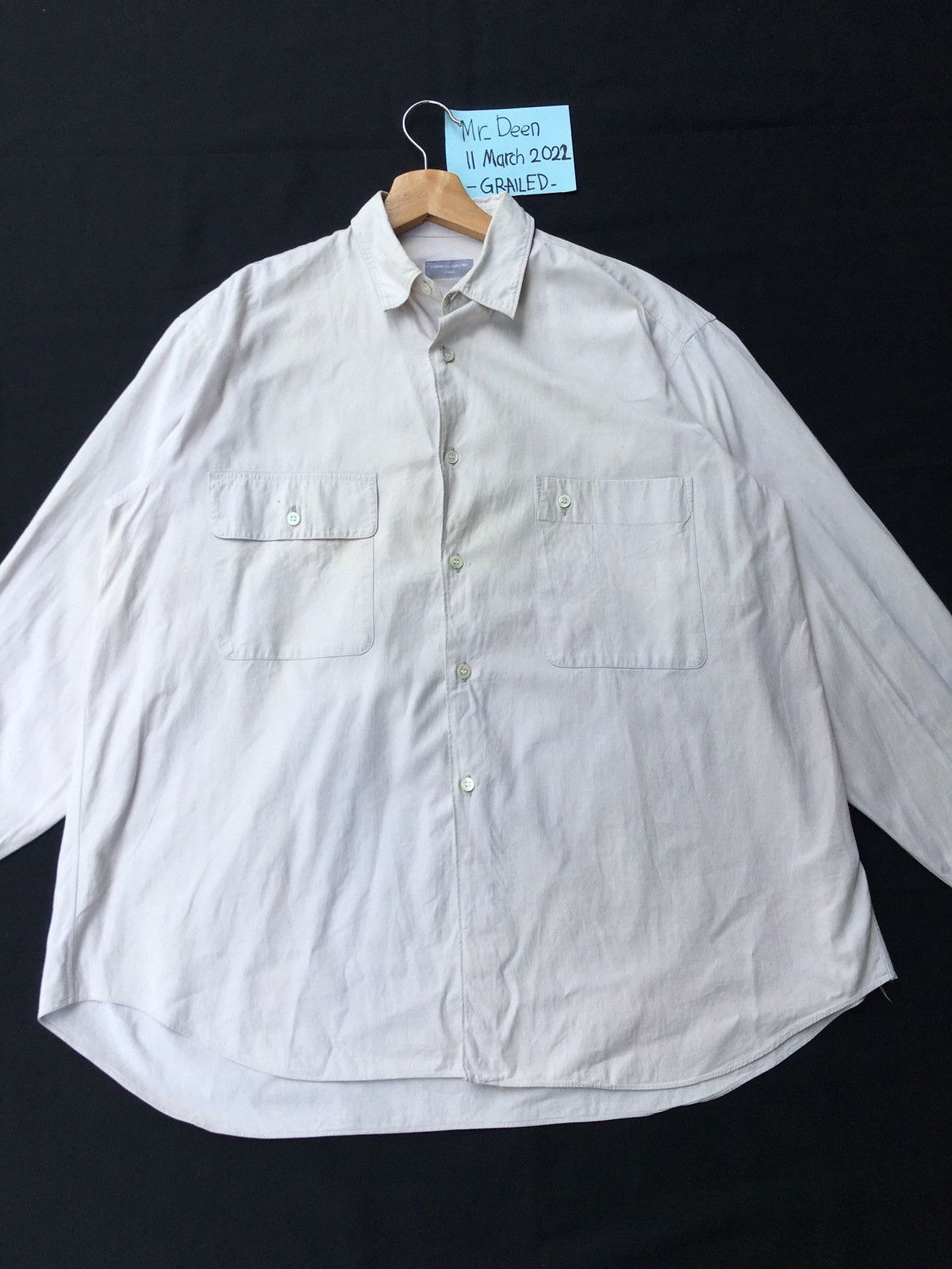 Comme des Garcons Vtg Comme Des Garcons Homme CDG Buttons Shirt Size US L / EU 52-54 / 3 - 3 Thumbnail