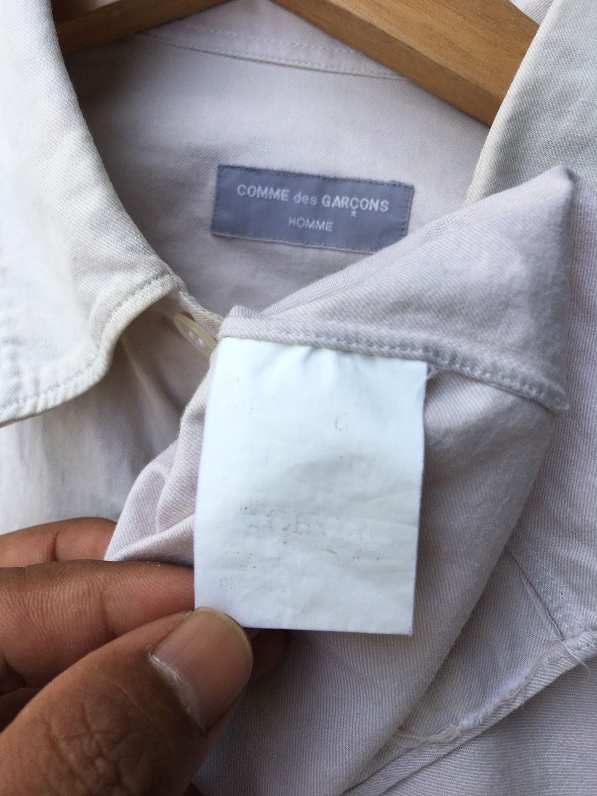 Comme des Garcons Vtg Comme Des Garcons Homme CDG Buttons Shirt Size US L / EU 52-54 / 3 - 9 Thumbnail