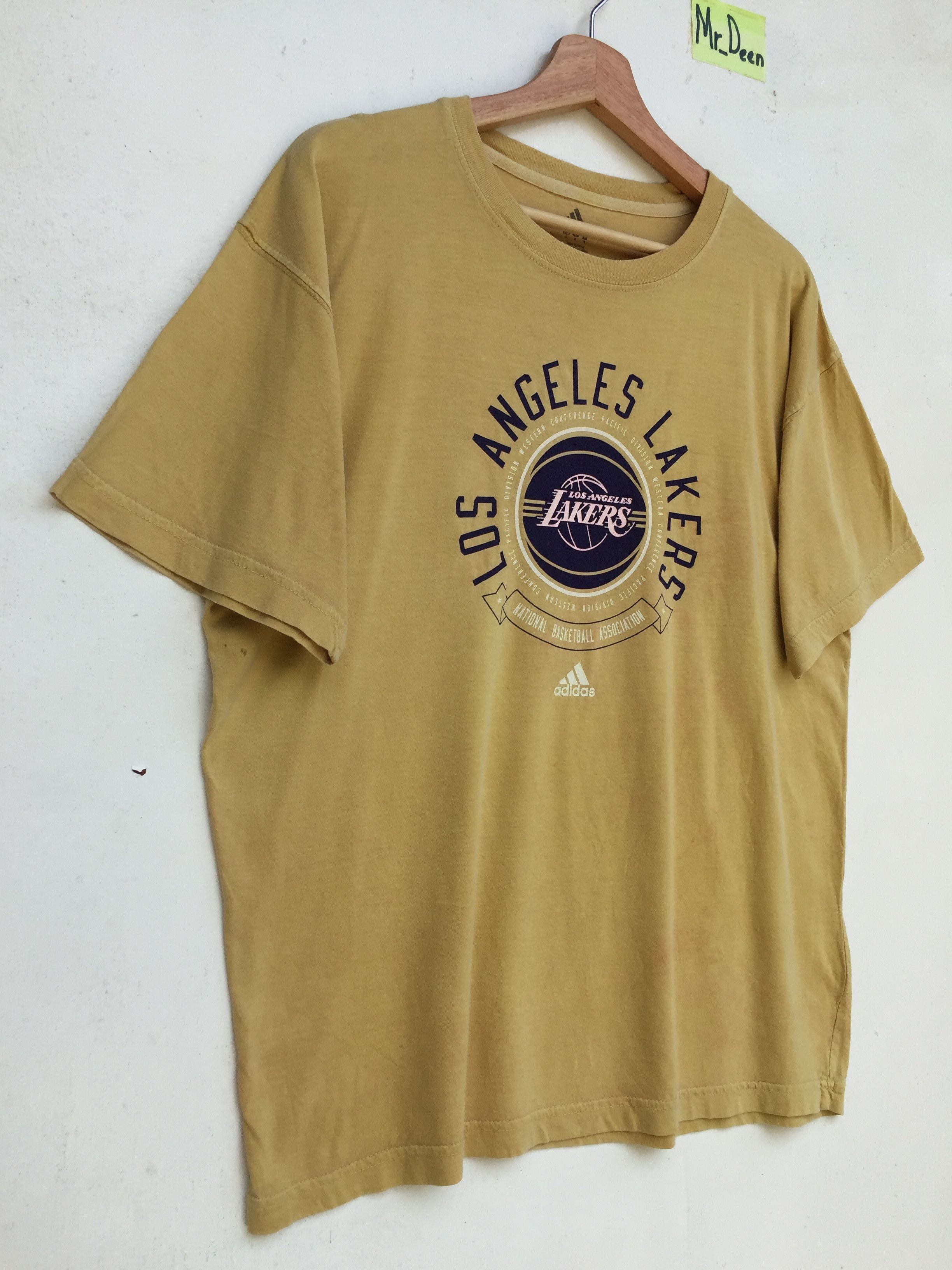 Adidas Vintage Adidas L.A Lakers NBA T shirt Size US L / EU 52-54 / 3 - 2 Thumbnail