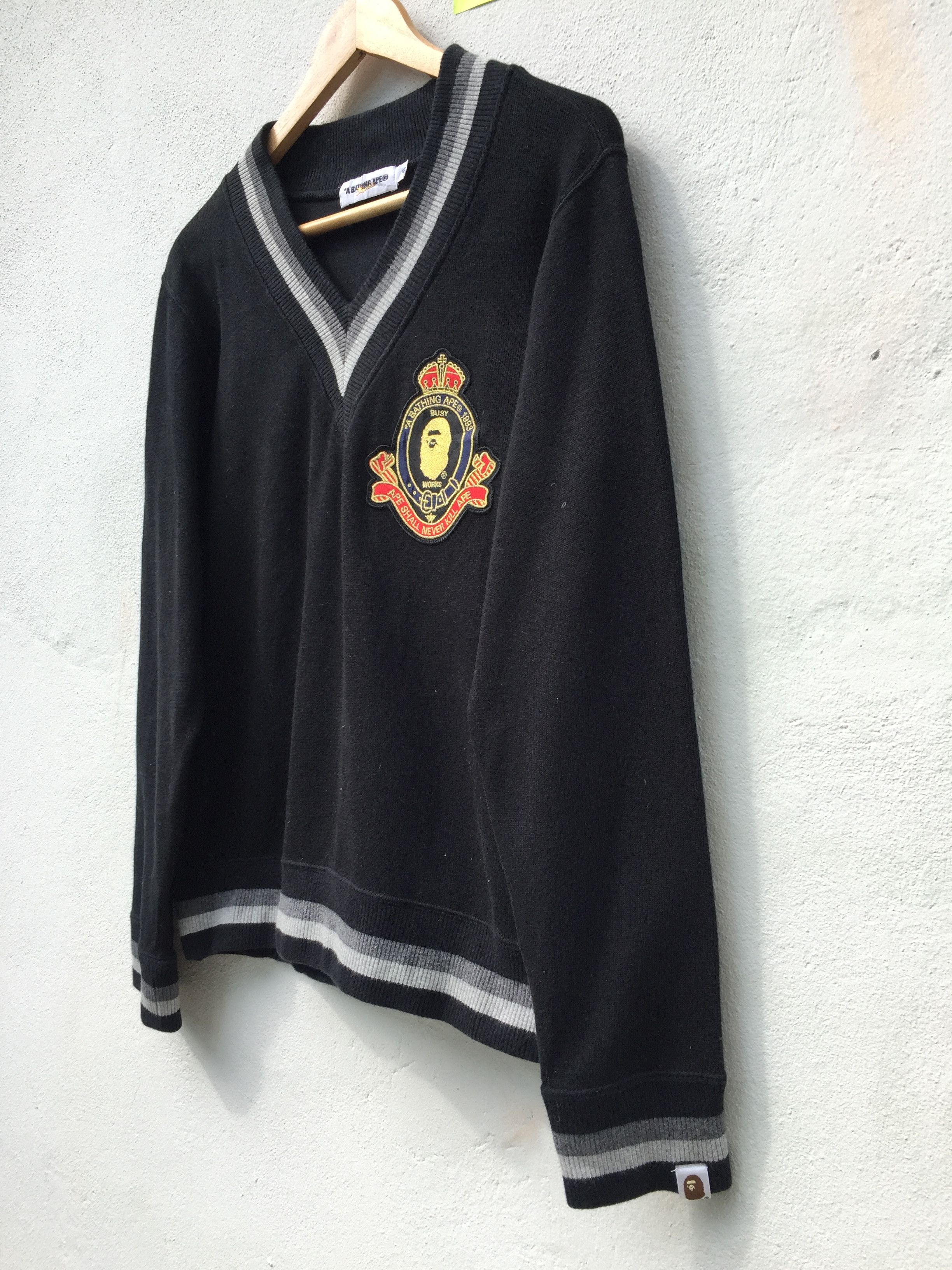 Bape BAPE High School Style Sweater Size US S / EU 44-46 / 1 - 3 Thumbnail