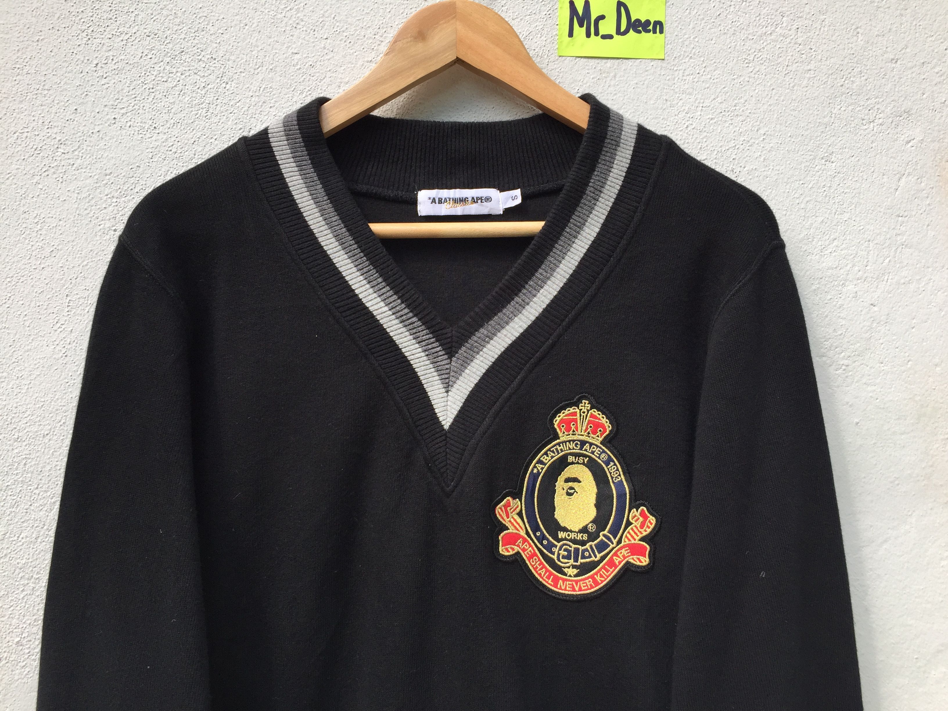 Bape BAPE High School Style Sweater Size US S / EU 44-46 / 1 - 5 Thumbnail