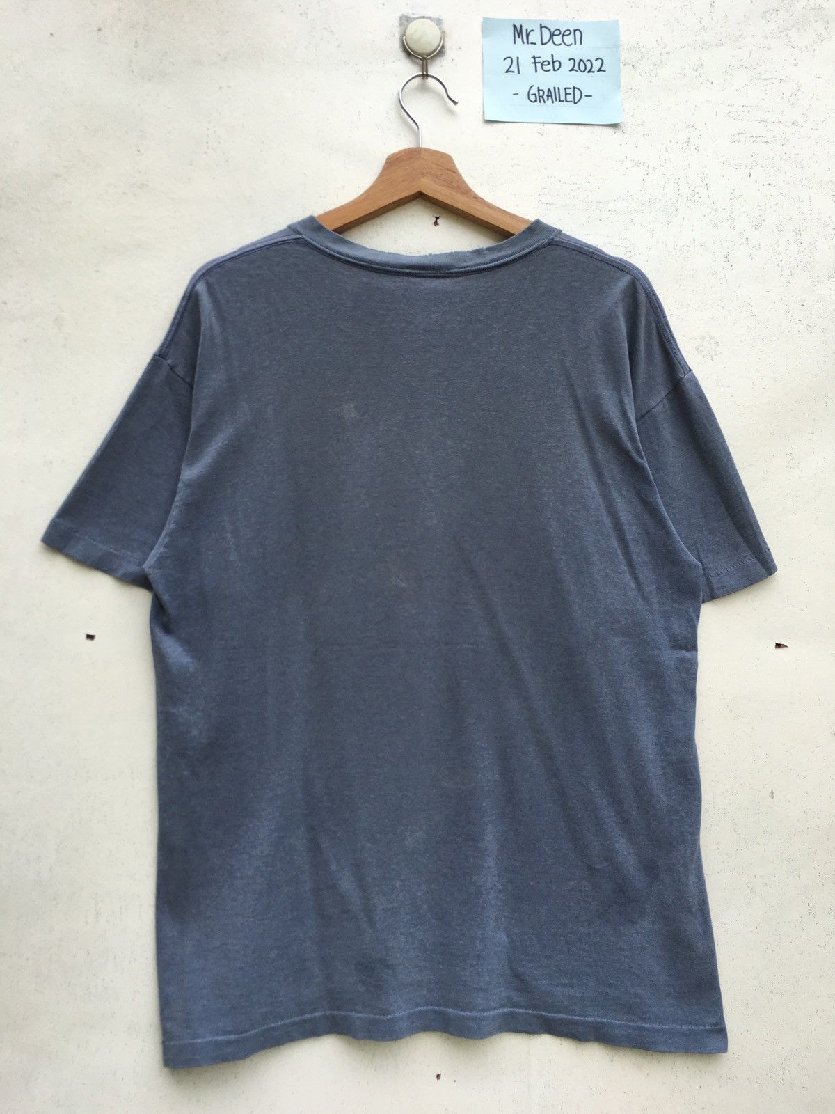 Stussy Vintage Rare Stussy Big Logo Printed Tshirt Size US L / EU 52-54 / 3 - 15 Thumbnail