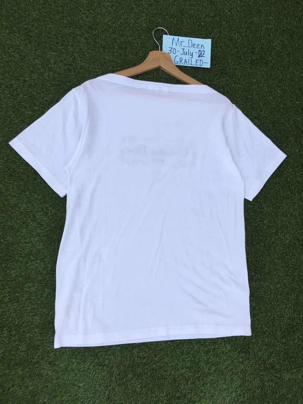 Christian Dior Monsieur Rare Vintage Christian Dior Biglogo Embroidered Spellout Tee Size US M / EU 48-50 / 2 - 17 Thumbnail