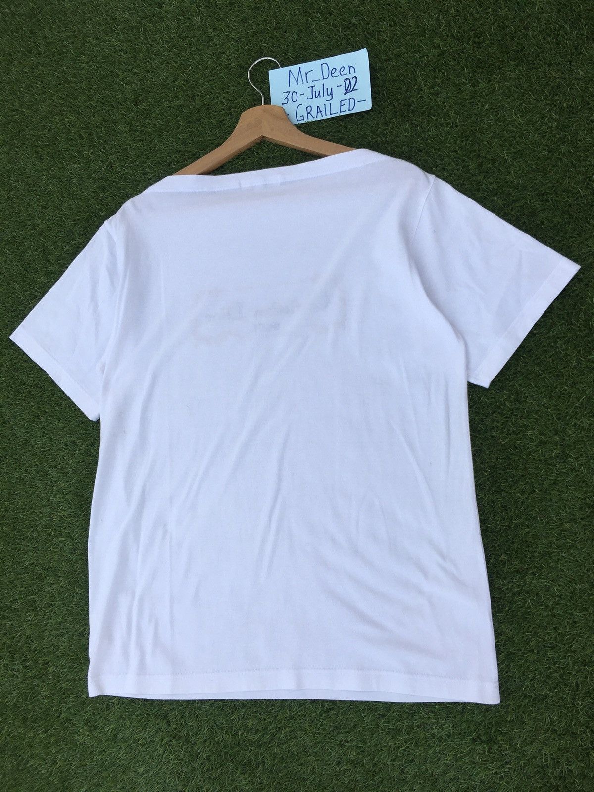 Christian Dior Monsieur Rare Vintage Christian Dior Biglogo Embroidered Spellout Tee Size US M / EU 48-50 / 2 - 18 Thumbnail