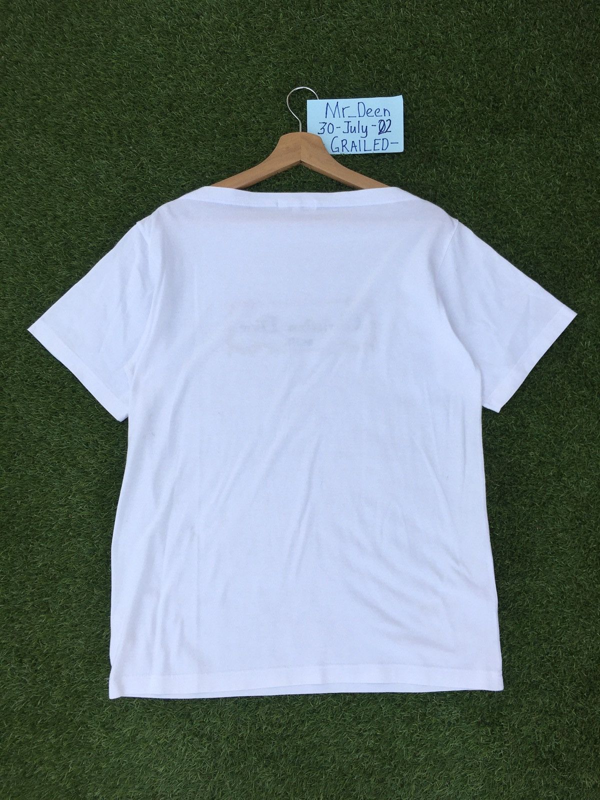 Christian Dior Monsieur Rare Vintage Christian Dior Biglogo Embroidered Spellout Tee Size US M / EU 48-50 / 2 - 16 Thumbnail
