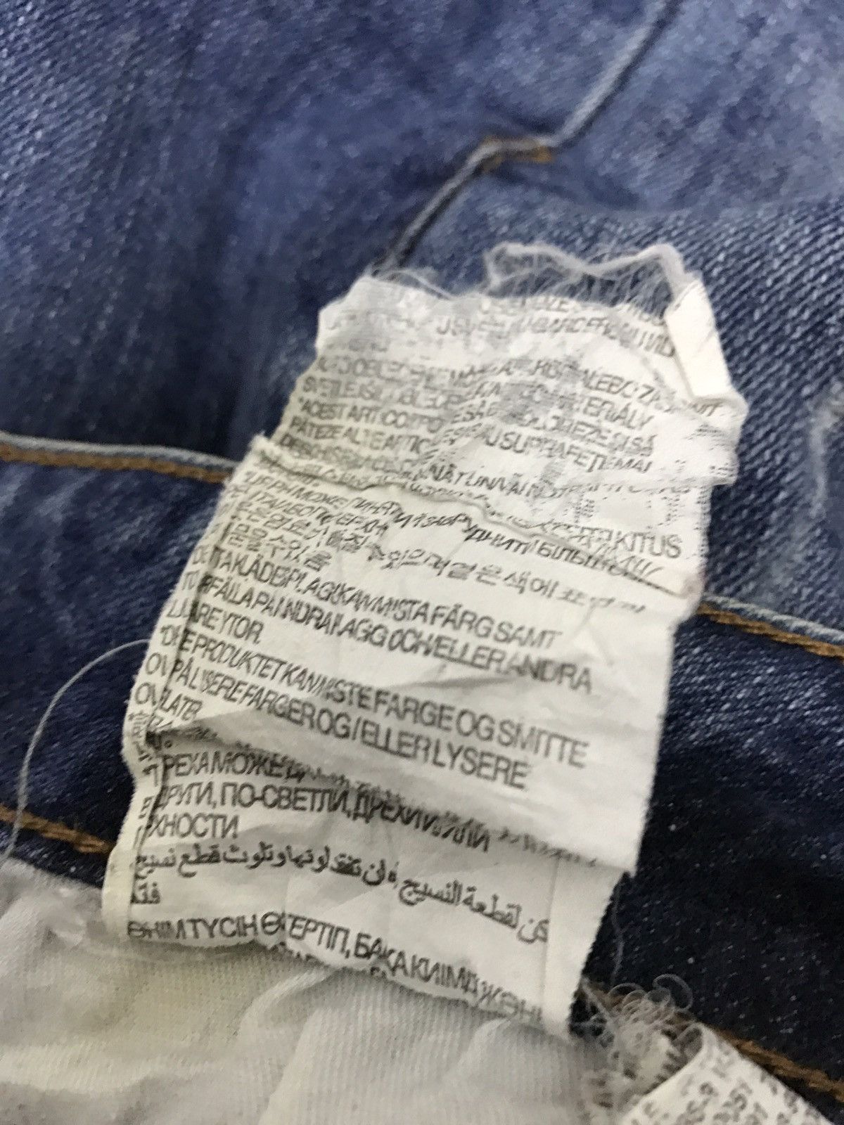 Zara Zara Distressed Denim Slim Fit Design Kurt Cobain Grunge Size US 30 / EU 46 - 14 Thumbnail
