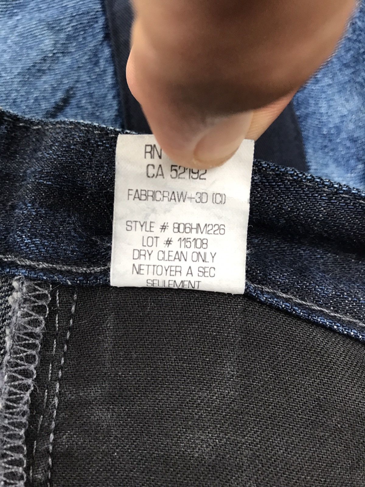 Helmut Lang Helmut Lang Denim Pants Top Fashion Designer Size US 30 / EU 46 - 8 Thumbnail