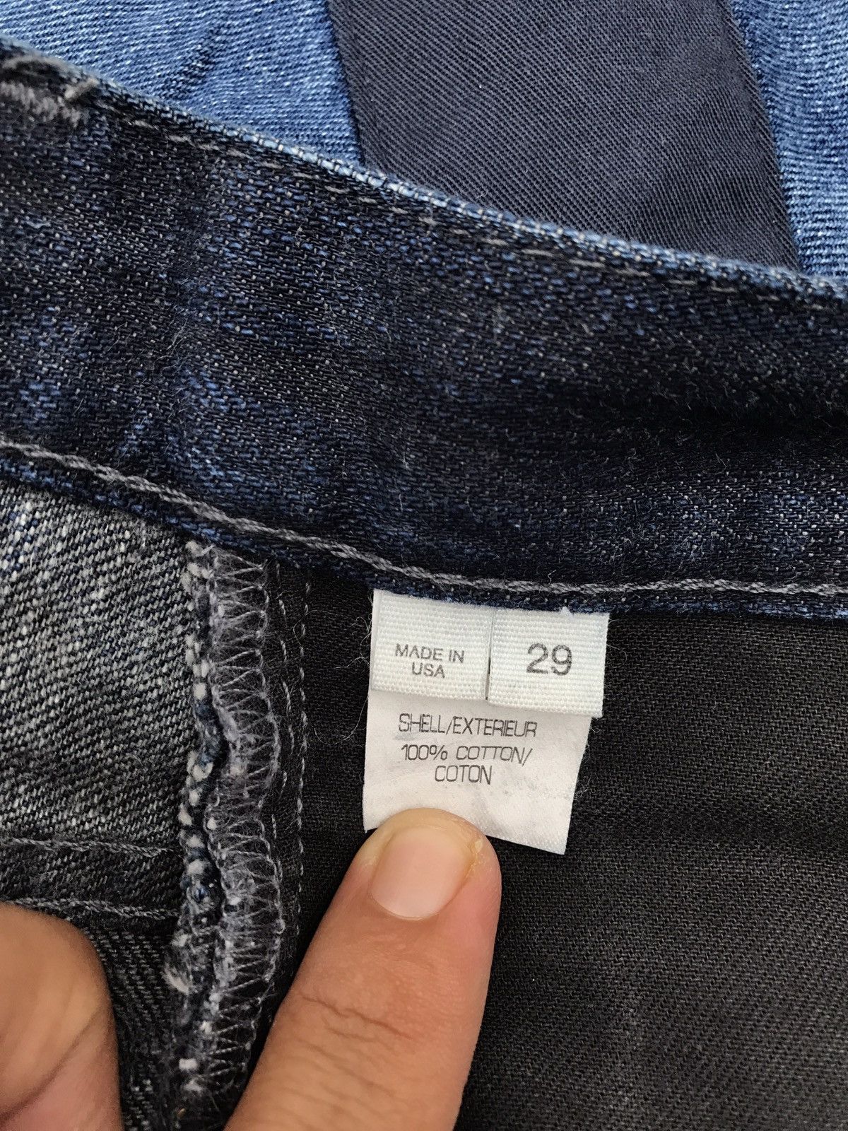 Helmut Lang Helmut Lang Denim Pants Top Fashion Designer Size US 30 / EU 46 - 9 Thumbnail