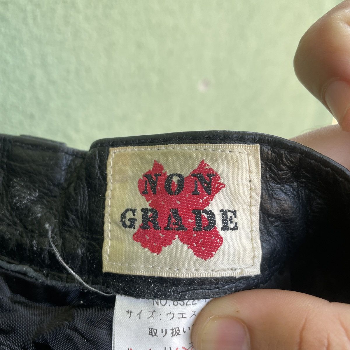 Vintage Vintage Non Grade 5 Pocket Leather Pants Size US 30 / EU 46 - 6 Thumbnail