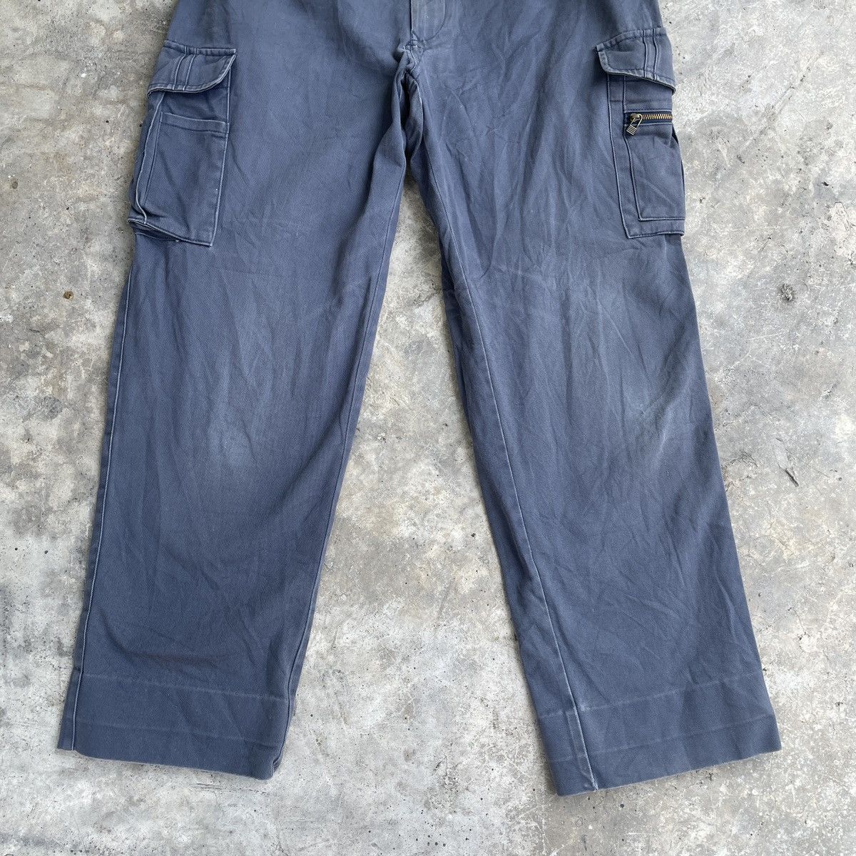 Japanese Brand Vtg INT’L Gear Sowa Utility Tactical Multipocket Cargo Pants Size US 30 / EU 46 - 6 Thumbnail