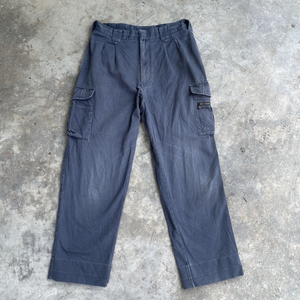 Japanese Brand Vtg INT’L Gear Sowa Utility Tactical Multipocket Cargo Pants Size US 30 / EU 46 - 1 Thumbnail