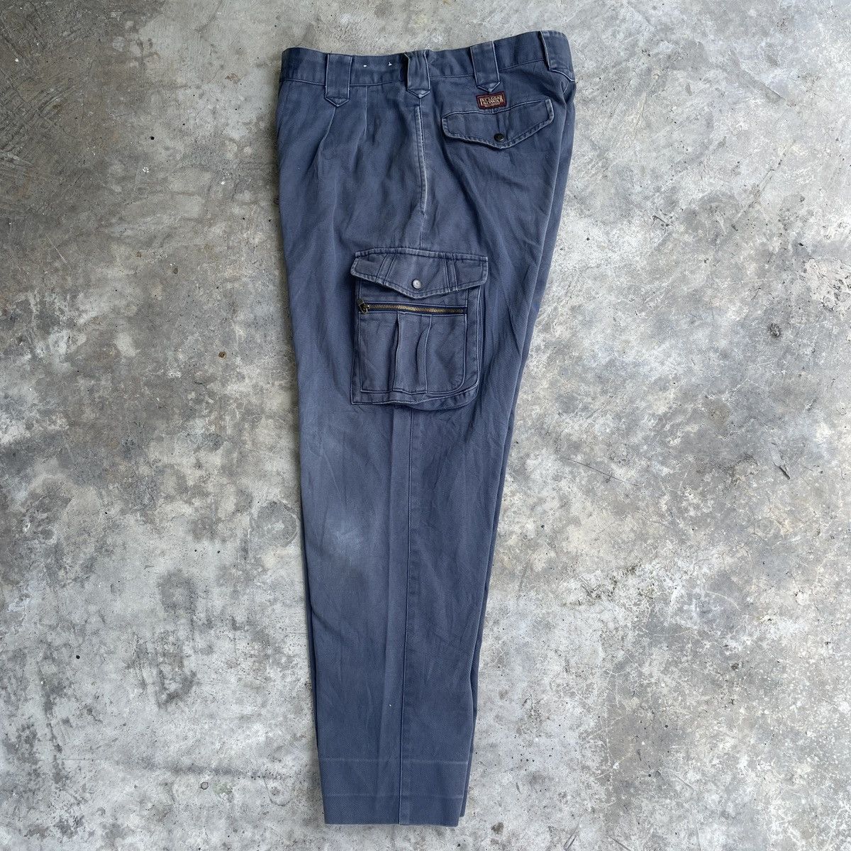Japanese Brand Vtg INT’L Gear Sowa Utility Tactical Multipocket Cargo Pants Size US 30 / EU 46 - 2 Thumbnail
