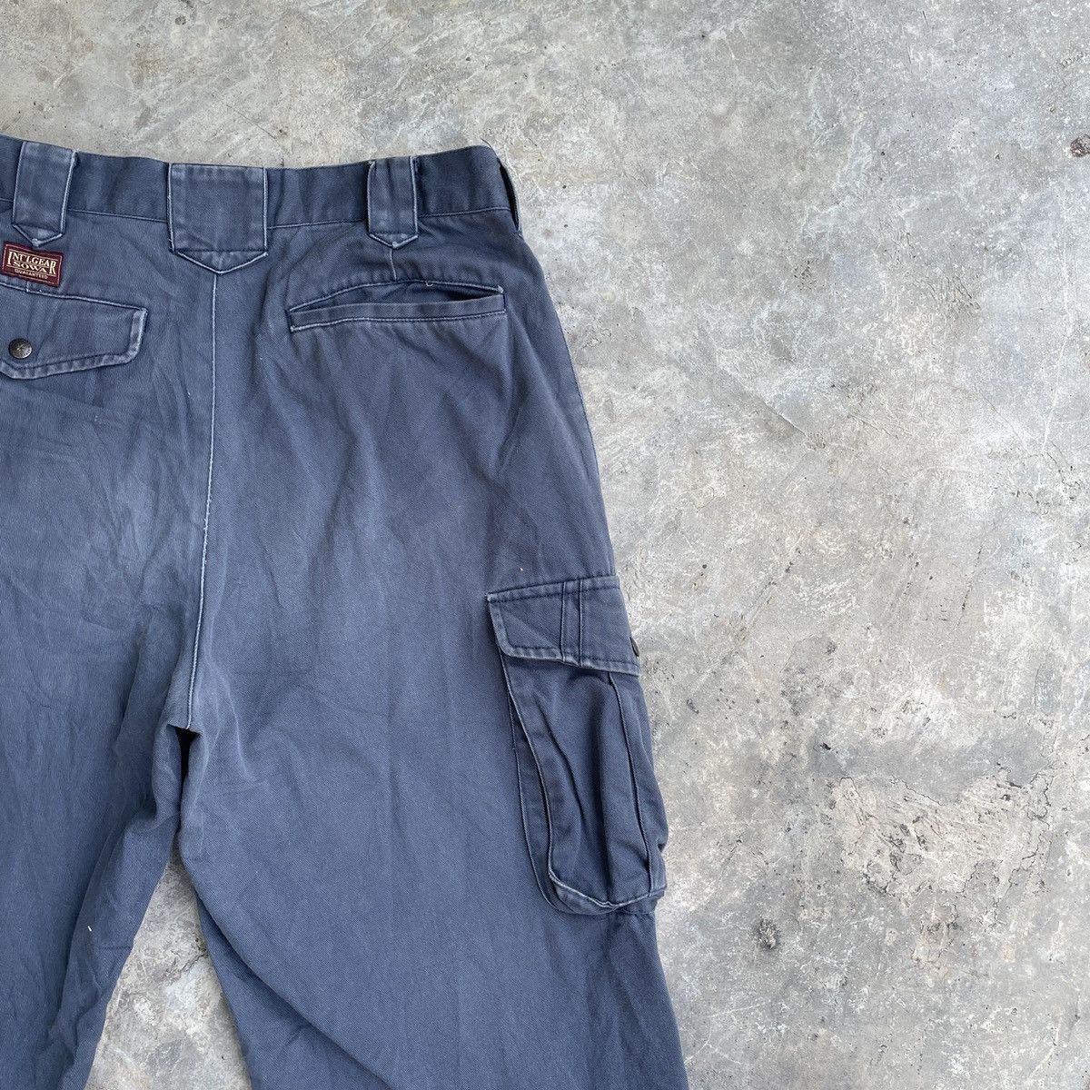 Japanese Brand Vtg INT’L Gear Sowa Utility Tactical Multipocket Cargo Pants Size US 30 / EU 46 - 12 Thumbnail