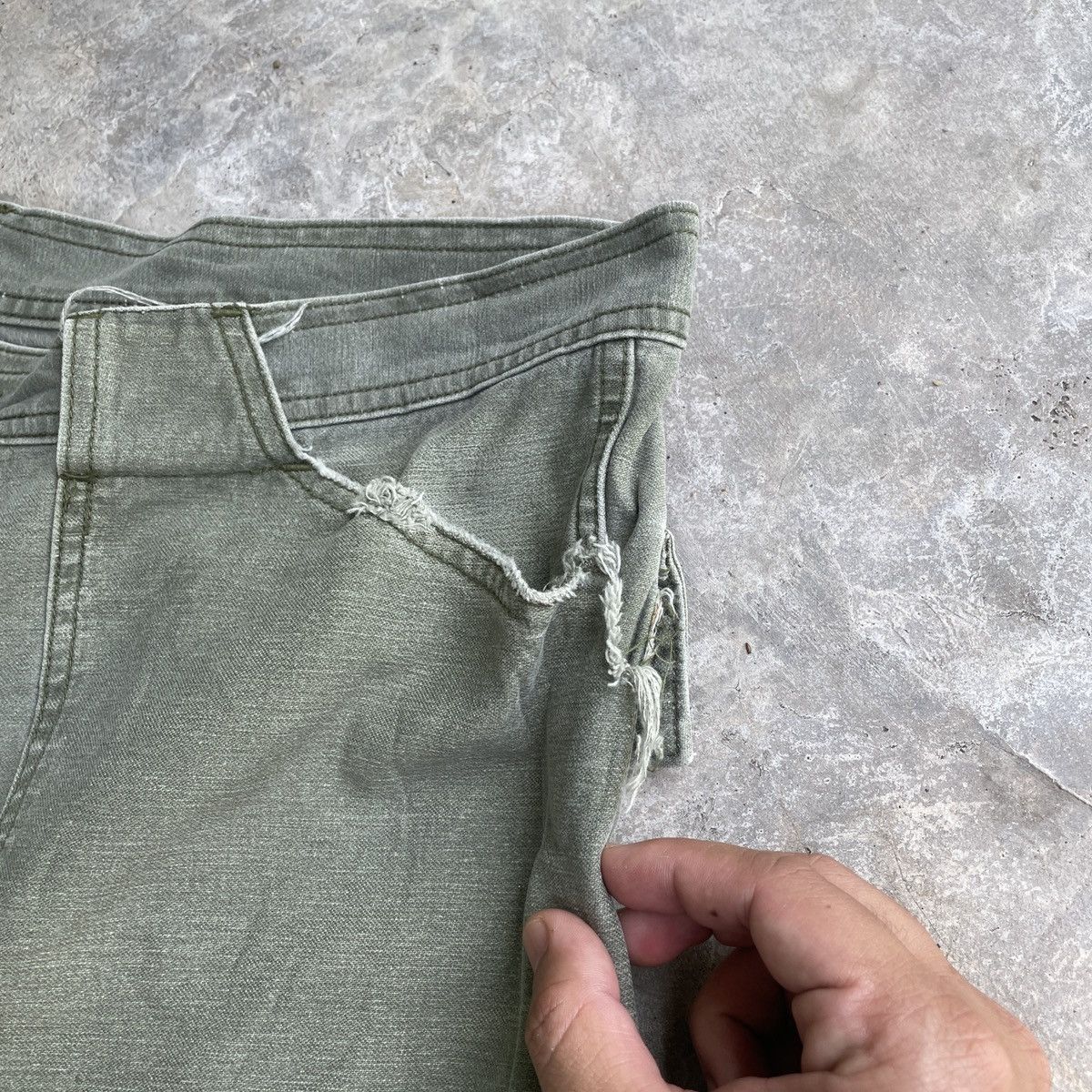 Japanese Brand Japanese Vintage Utility Tactical 7 Pocket Cargo Pants Size US 34 / EU 50 - 7 Thumbnail