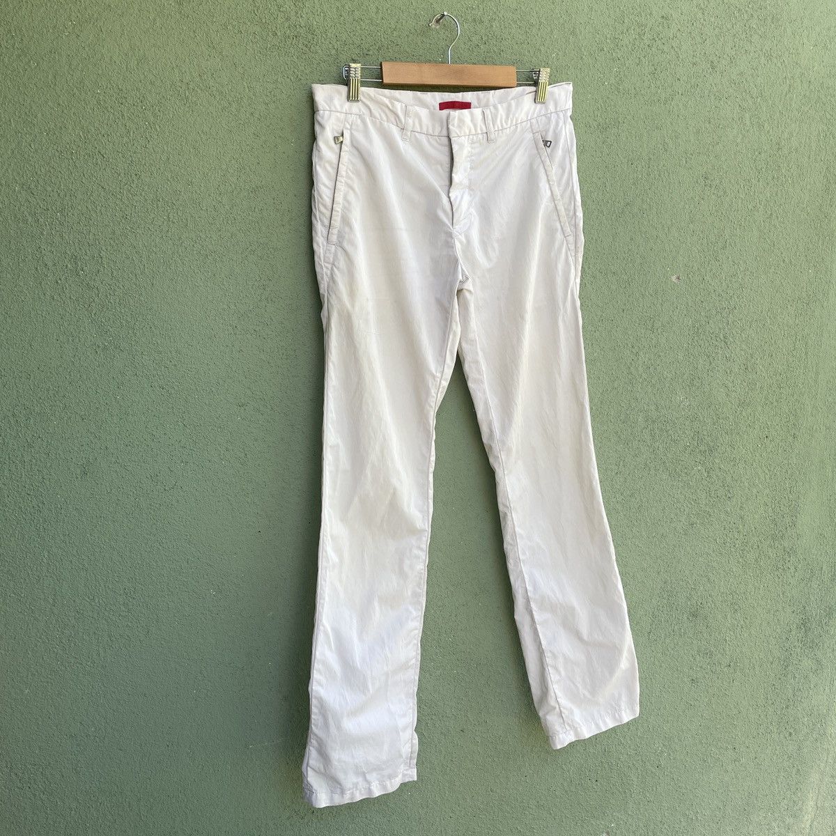 Prada Vintage PRADA Made In Italy 5 Pocket Casual Pants 31X31 Size US 31 - 2 Thumbnail