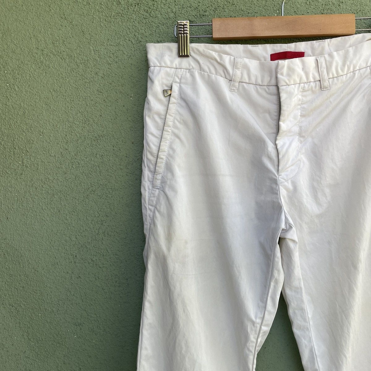 Prada Vintage PRADA Made In Italy 5 Pocket Casual Pants 31X31 Size US 31 - 4 Thumbnail