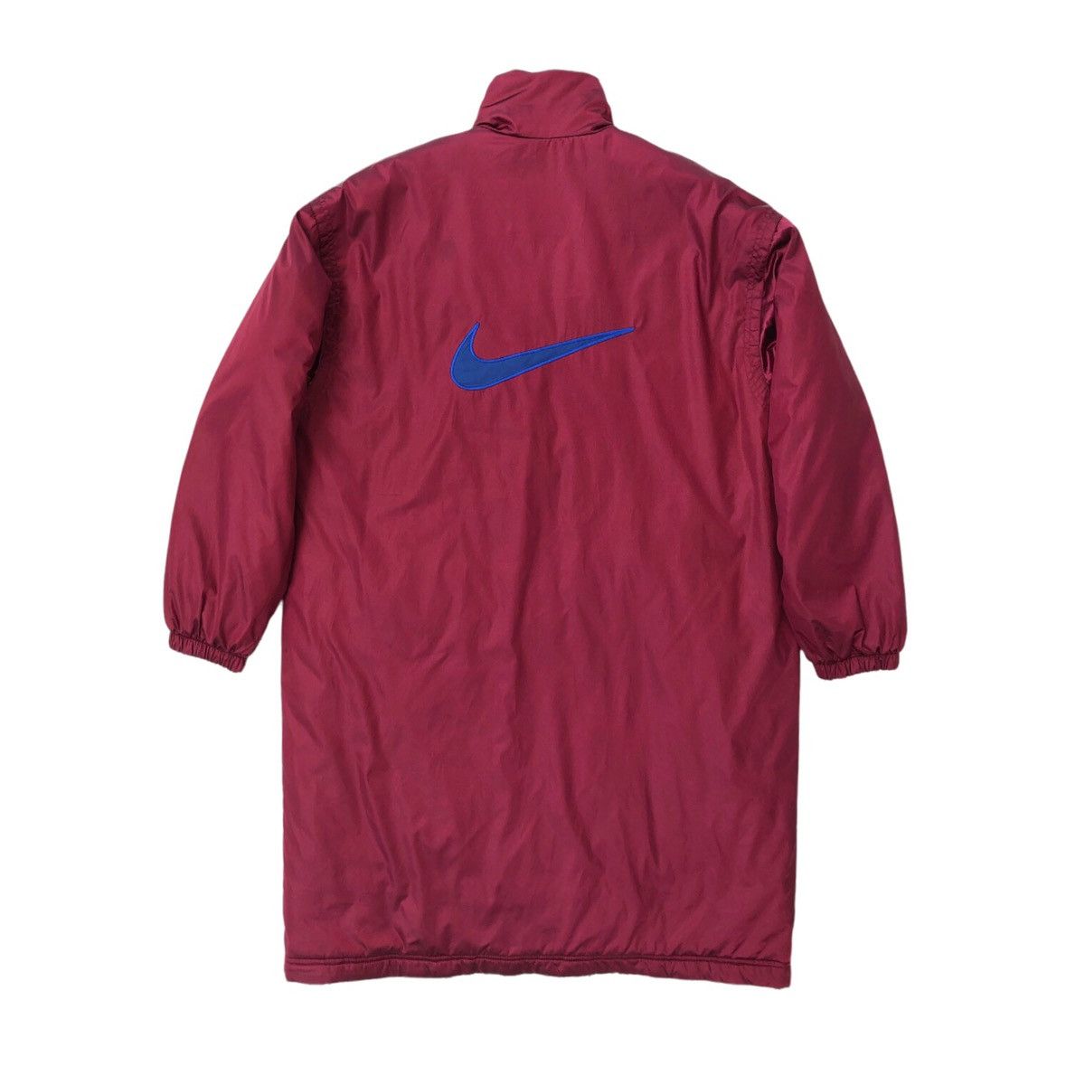 Nike 🔥Vintage 90s Nike Big Swoosh Coach Jacket Size US M / EU 48-50 / 2 - 14 Thumbnail