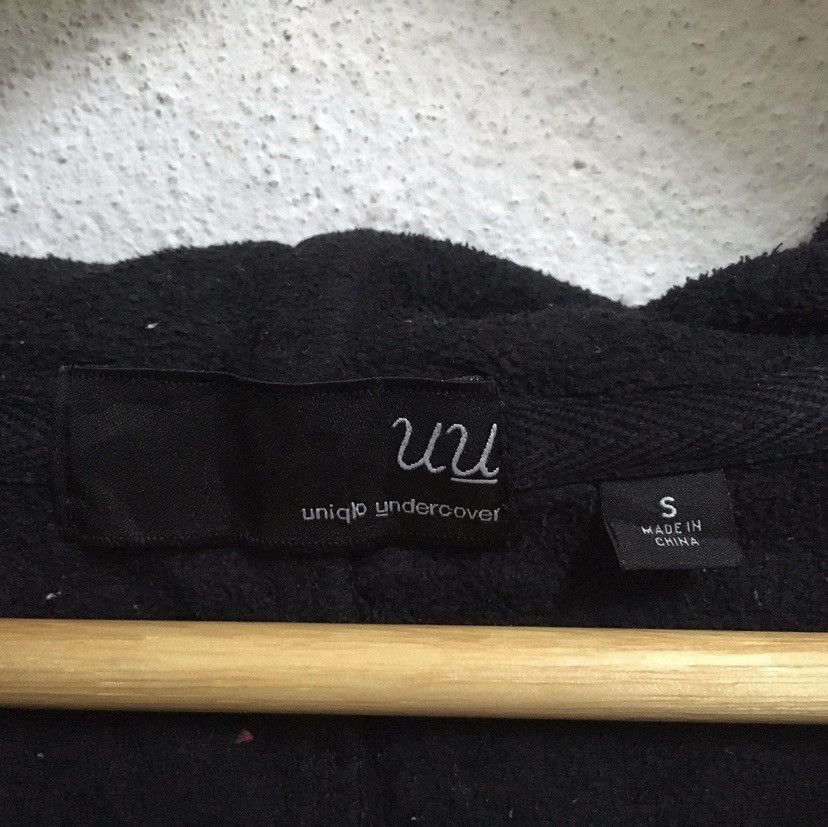 Japanese Brand × Undercover × Uniqlo UNIQLO UNDERCOVER Japanese Brand Fleece Hoodie Sweater Size US XS / EU 42 / 0 - 4 Thumbnail