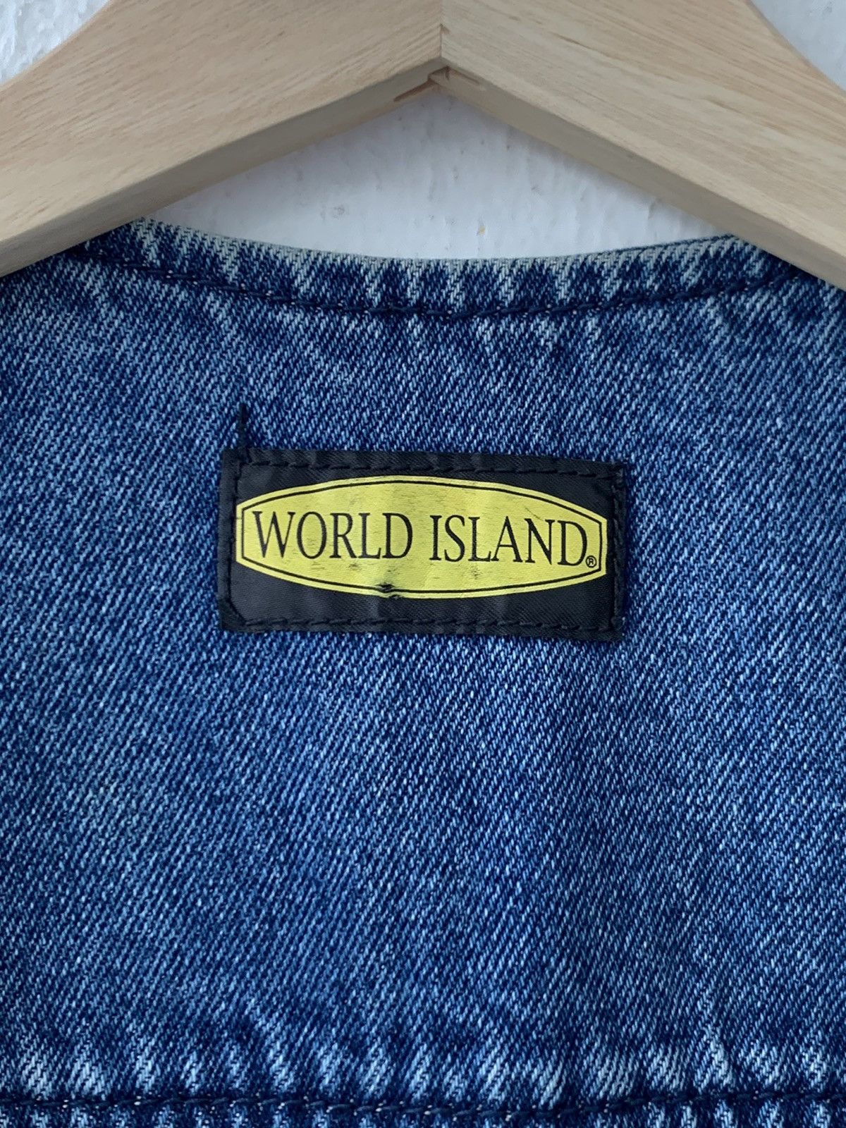 Japanese Brand Vintage World Island Kapital Style Denim Vest Size US M / EU 48-50 / 2 - 3 Thumbnail