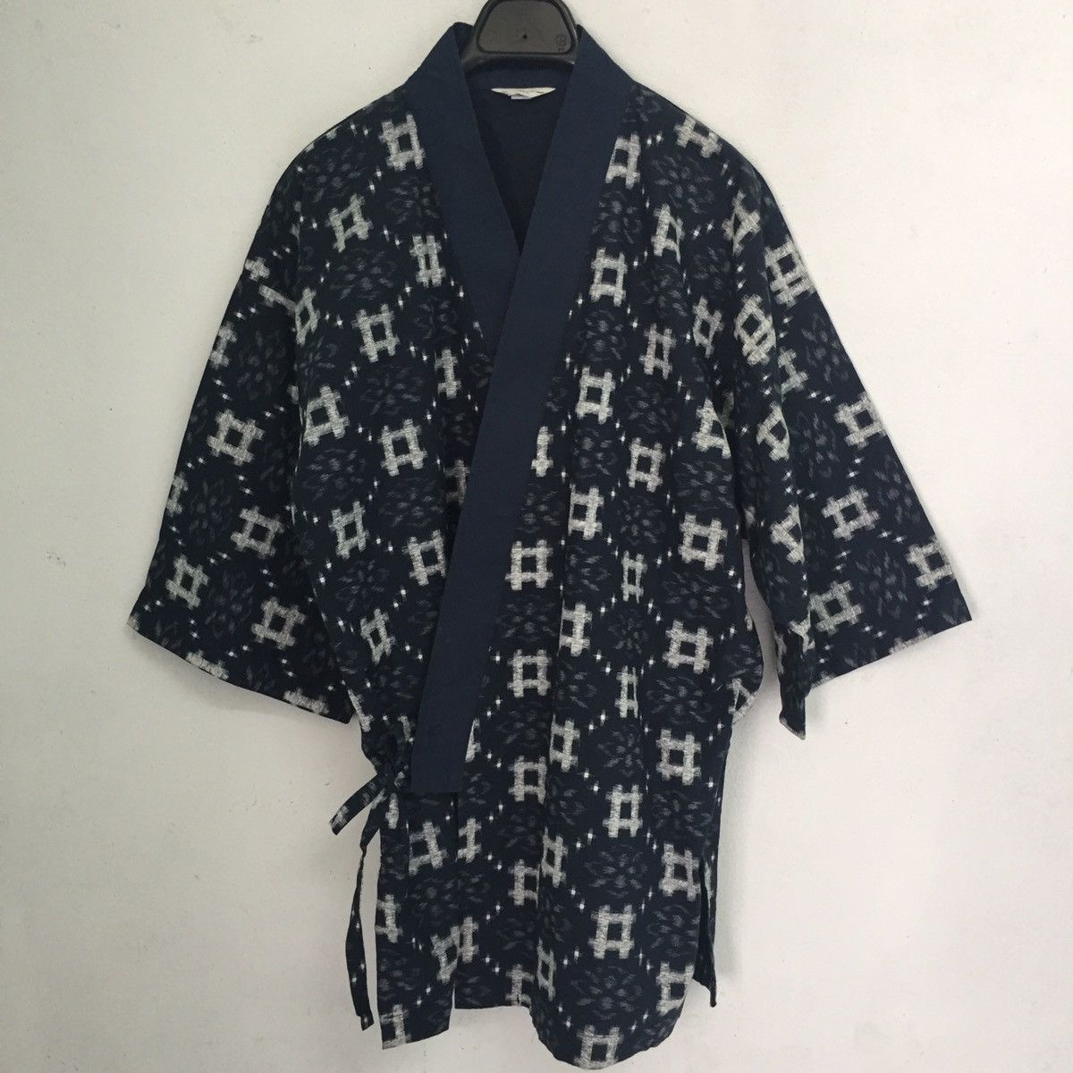 Japanese Brand Dark Blue Kimono # Deco By Arbe Chitose MADE IN JAPAN Size US L / EU 52-54 / 3 - 8 Thumbnail