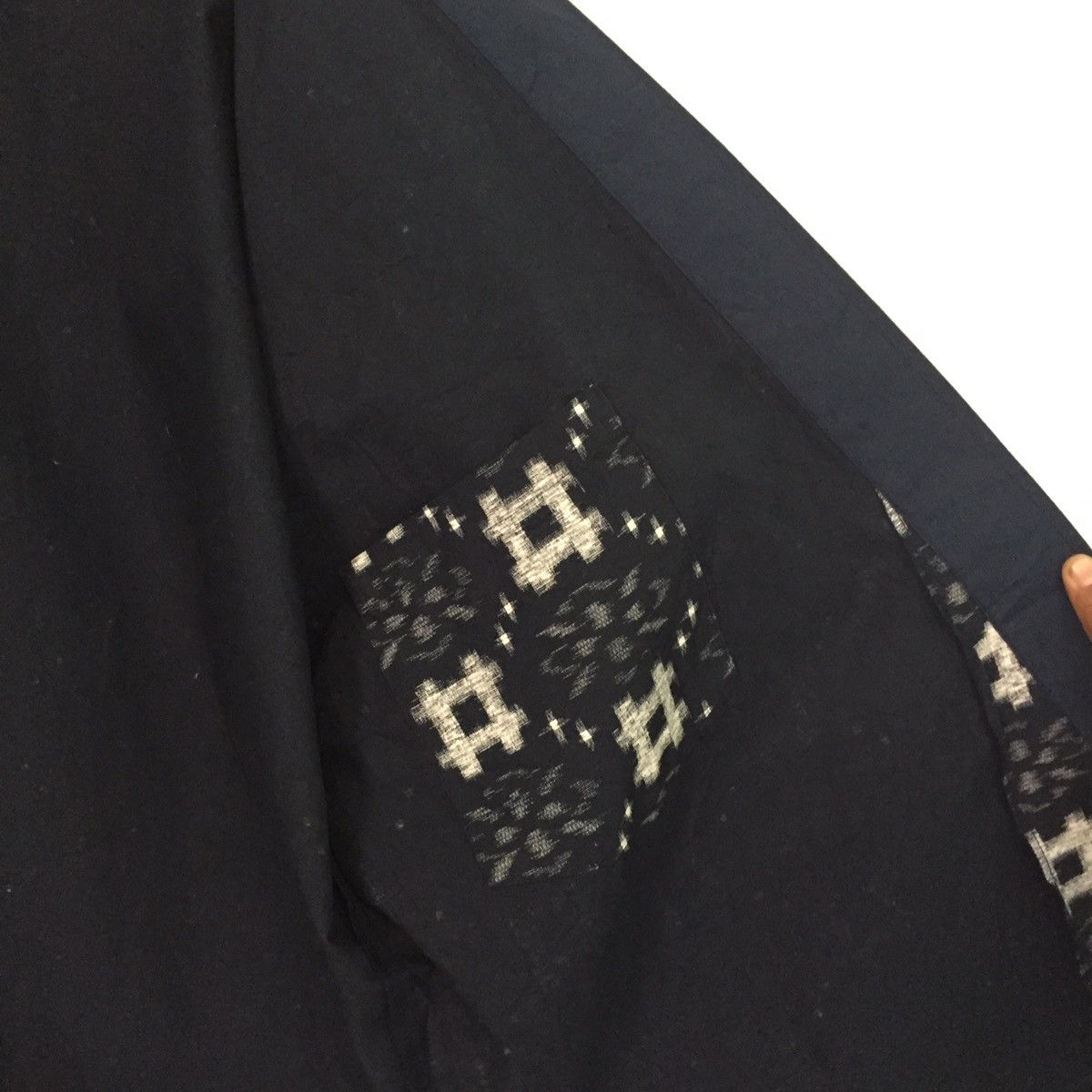 Japanese Brand Dark Blue Kimono # Deco By Arbe Chitose MADE IN JAPAN Size US L / EU 52-54 / 3 - 12 Thumbnail