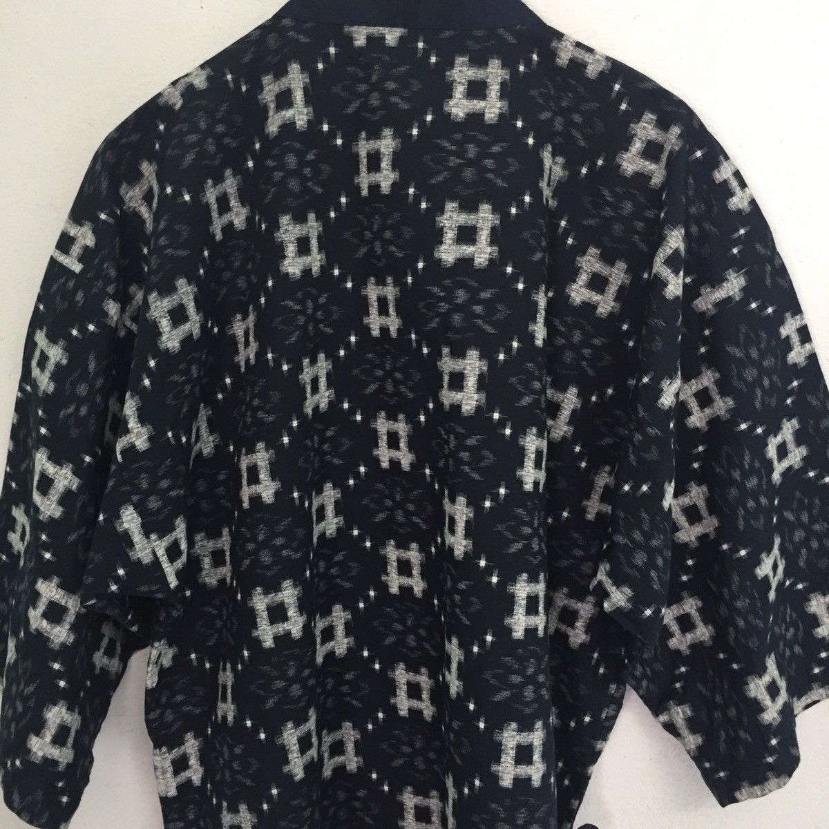 Japanese Brand Dark Blue Kimono # Deco By Arbe Chitose MADE IN JAPAN Size US L / EU 52-54 / 3 - 10 Thumbnail