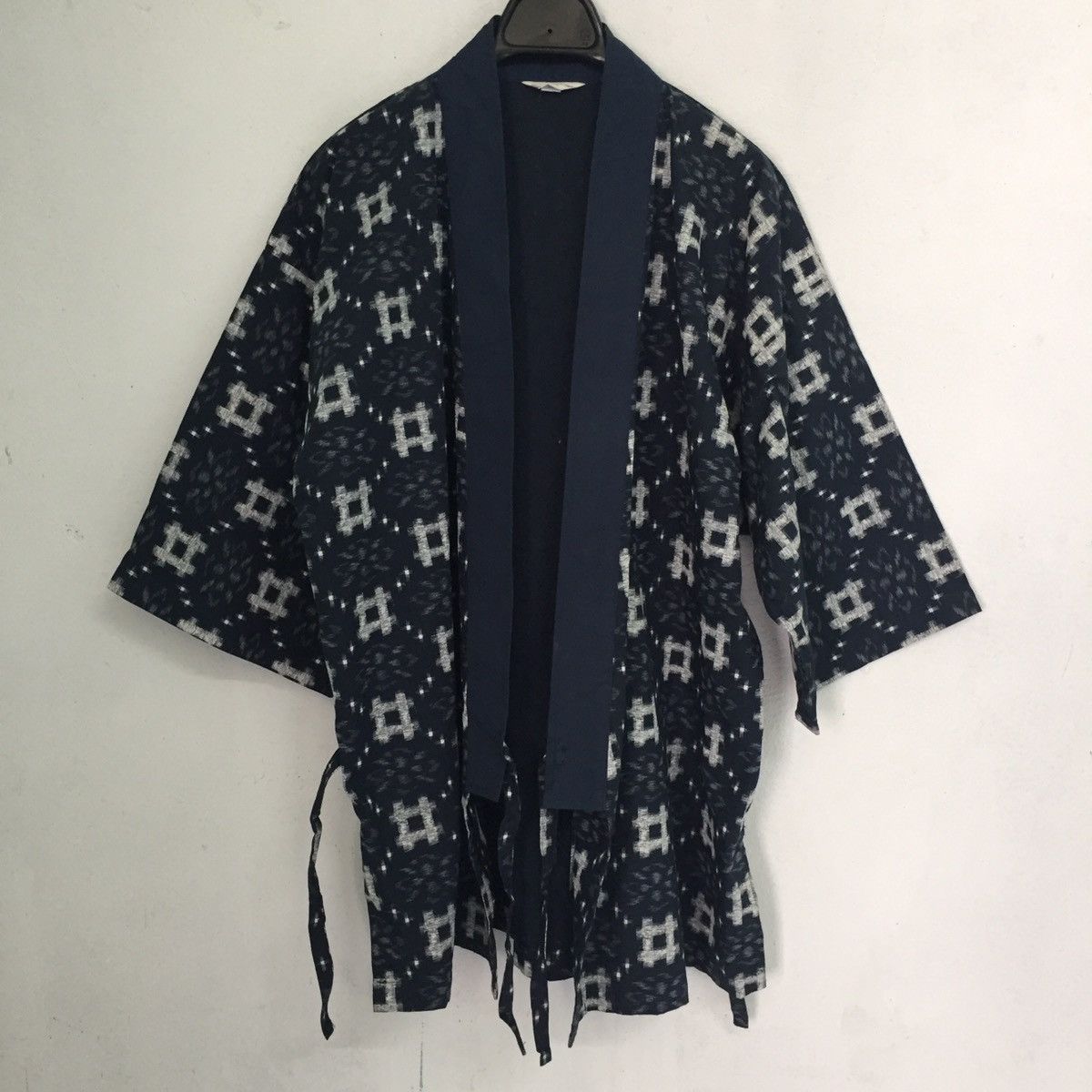 Japanese Brand Dark Blue Kimono # Deco By Arbe Chitose MADE IN JAPAN Size US L / EU 52-54 / 3 - 1 Thumbnail