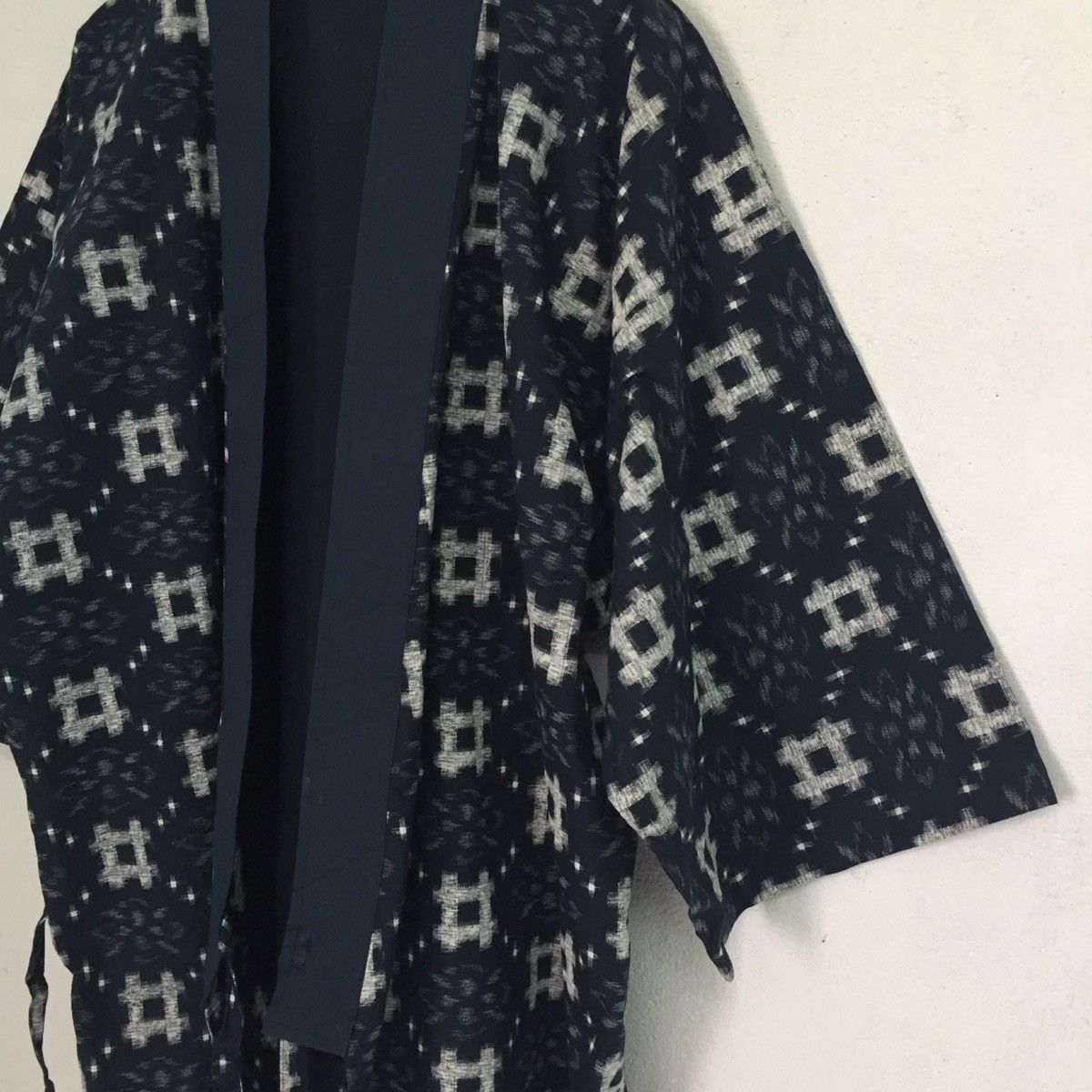 Japanese Brand Dark Blue Kimono # Deco By Arbe Chitose MADE IN JAPAN Size US L / EU 52-54 / 3 - 4 Thumbnail
