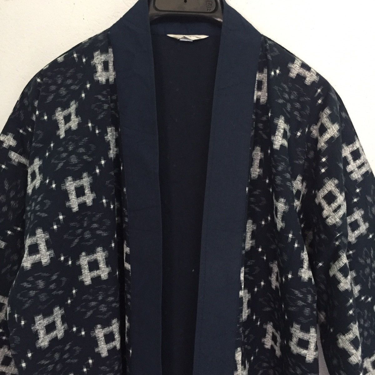 Japanese Brand Dark Blue Kimono # Deco By Arbe Chitose MADE IN JAPAN Size US L / EU 52-54 / 3 - 2 Thumbnail