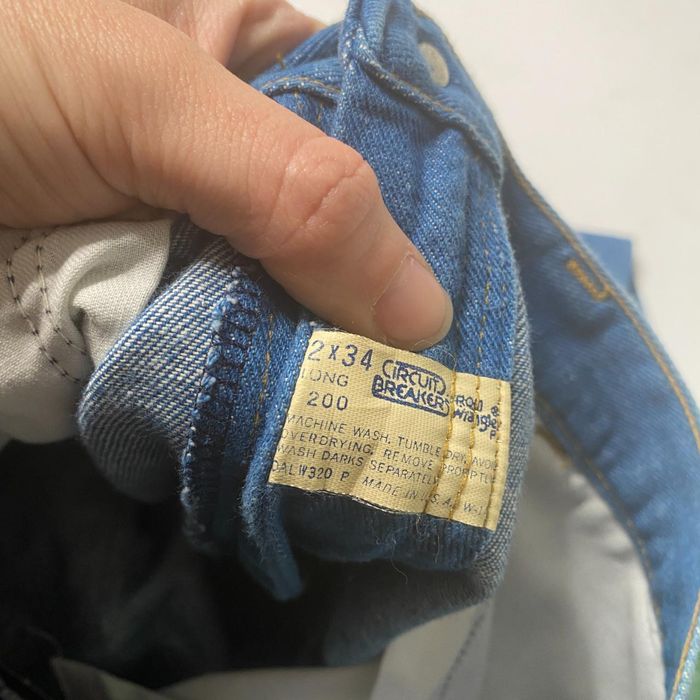 Vintage 60s Wrangler Circuit Breaker Flare Leg Jeans Grailed