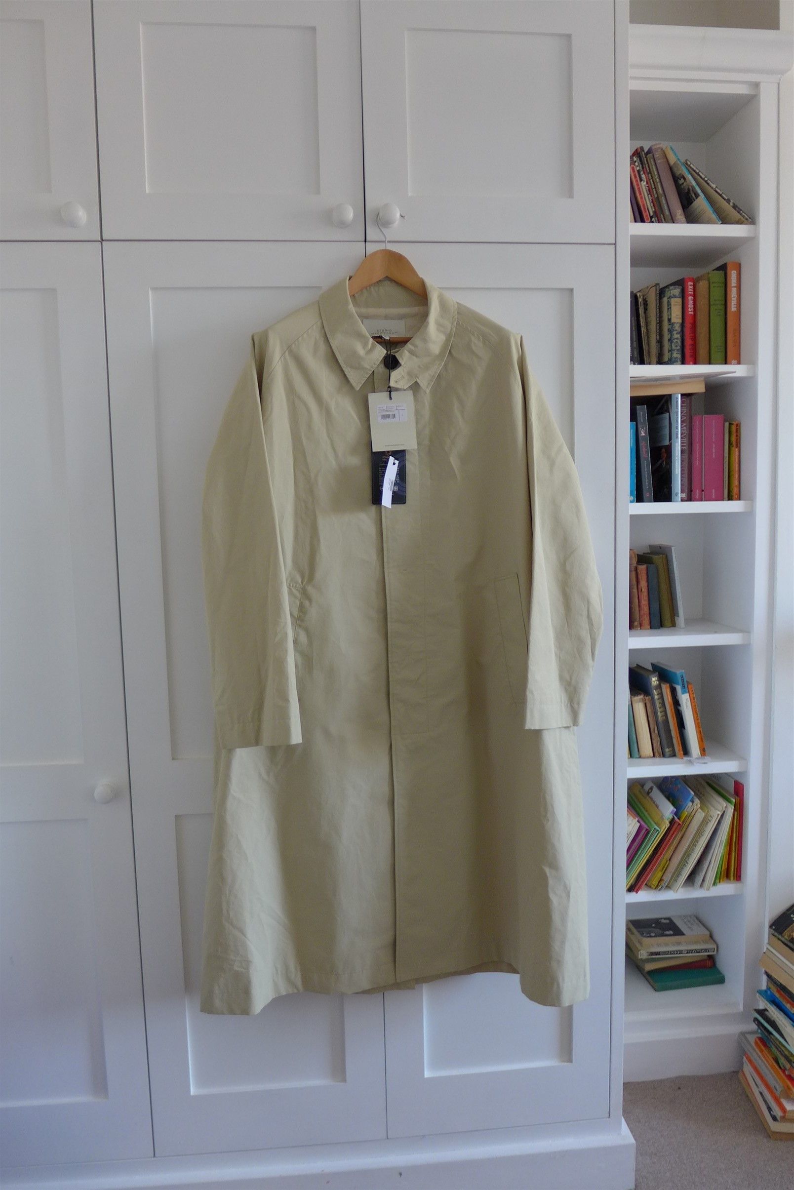 Studio Nicholson Studio Nicholson Ventus Oversized Classic Mac - Porcelin Size US L / EU 52-54 / 3 - 6 Thumbnail