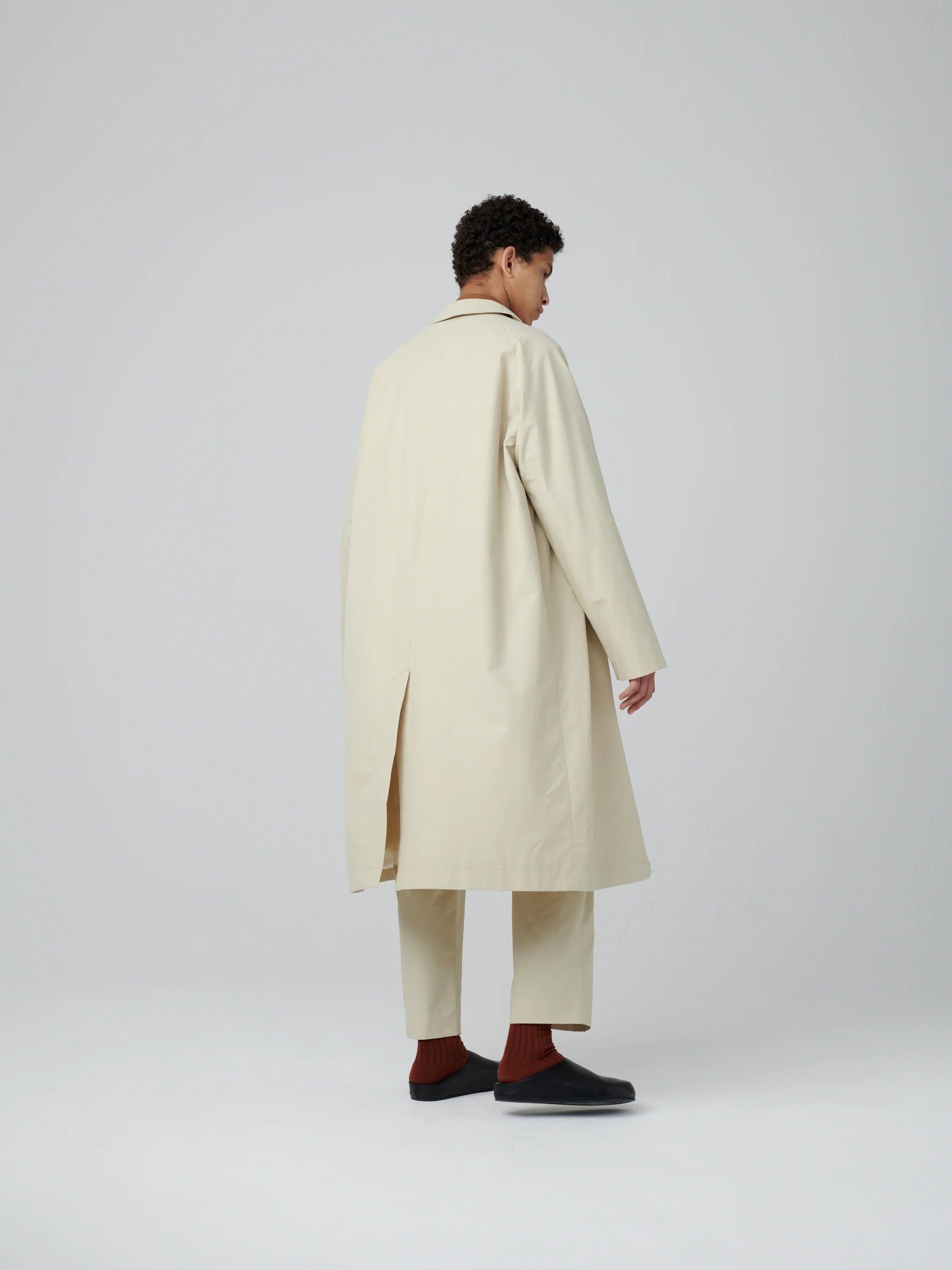 Studio Nicholson Studio Nicholson Ventus Oversized Classic Mac - Porcelin Size US L / EU 52-54 / 3 - 5 Thumbnail