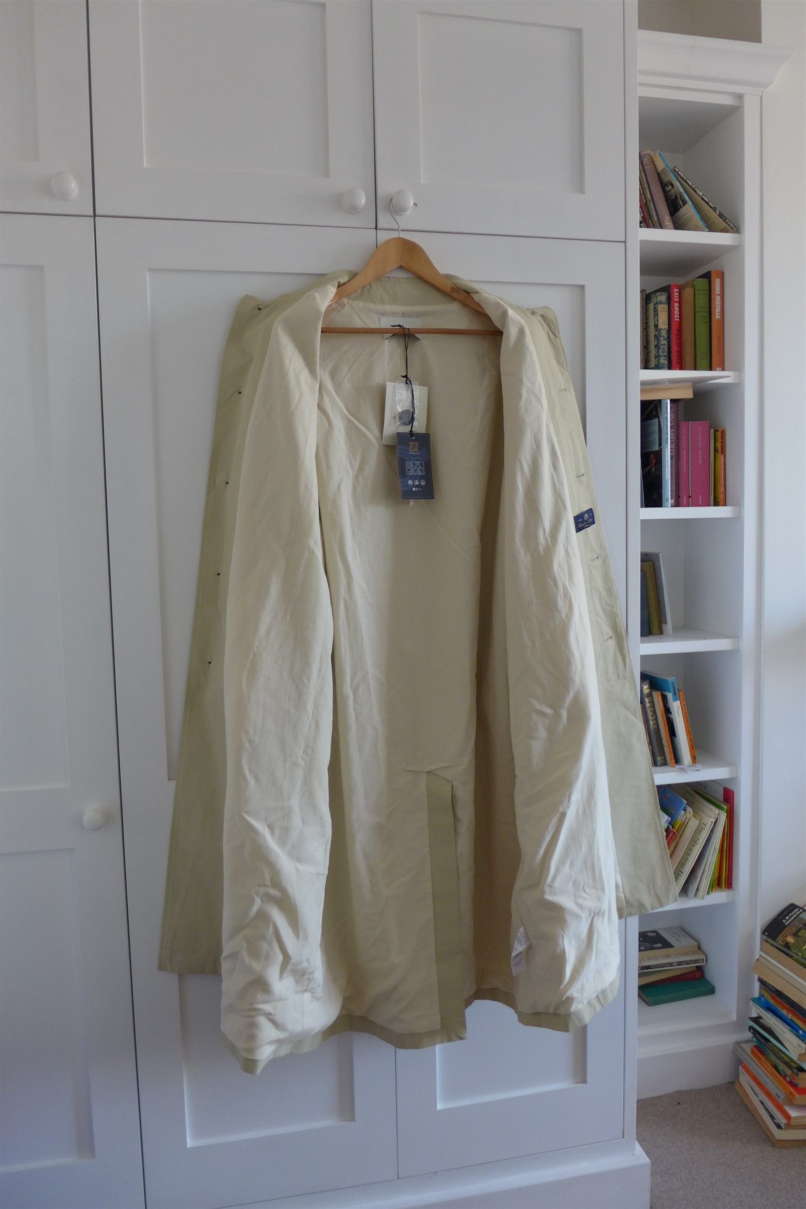 Studio Nicholson Studio Nicholson Ventus Oversized Classic Mac - Porcelin Size US L / EU 52-54 / 3 - 7 Thumbnail