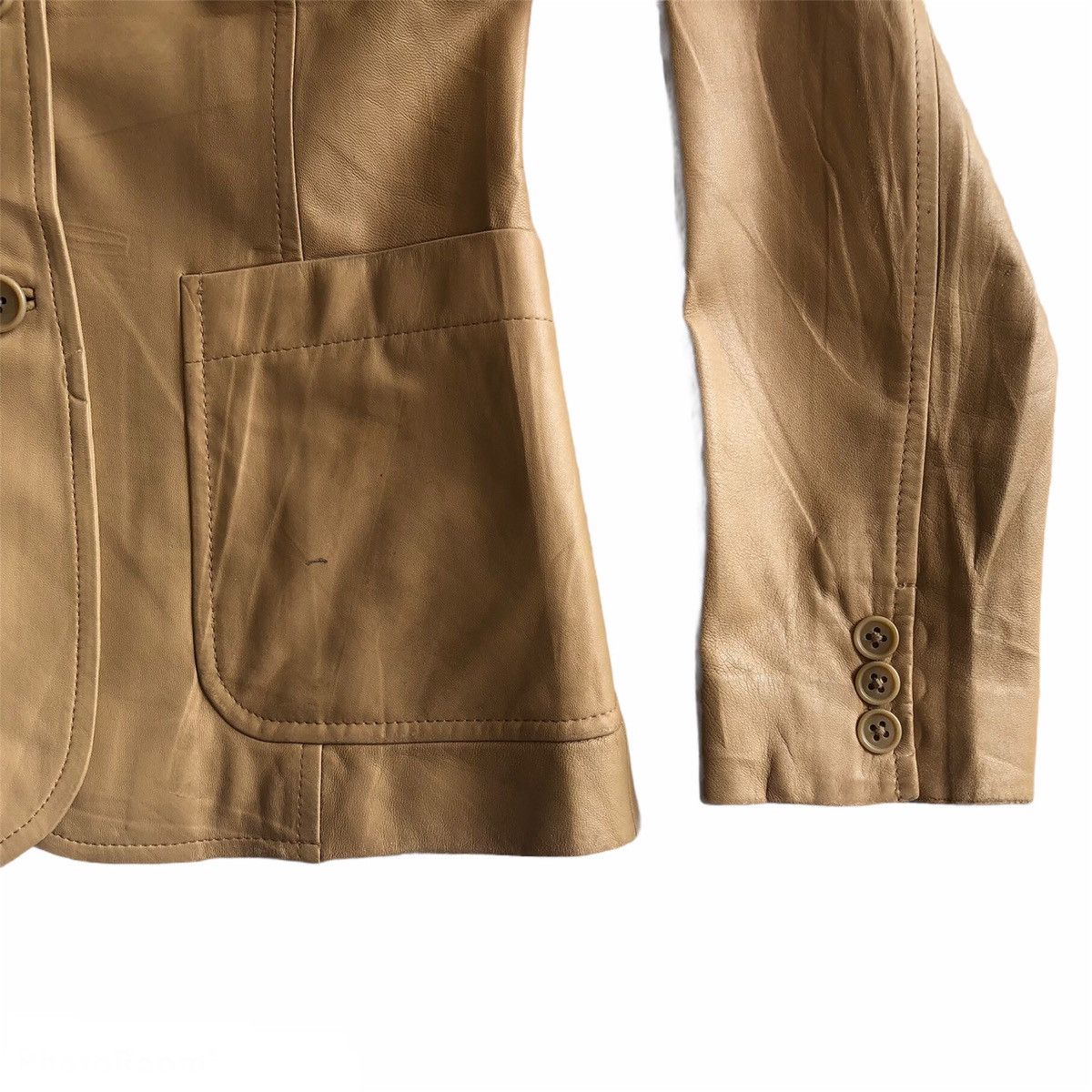 J. Press Vintage Coat Jacket PU Leather by J.Press Size XS / US 0-2 / IT 36-38 - 7 Thumbnail