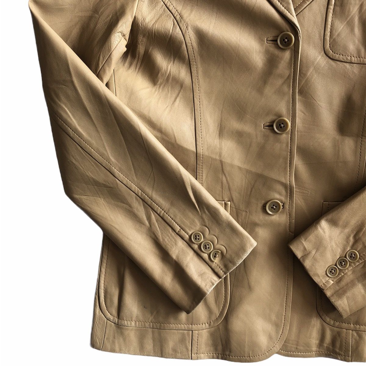 J. Press Vintage Coat Jacket PU Leather by J.Press Size XS / US 0-2 / IT 36-38 - 6 Thumbnail
