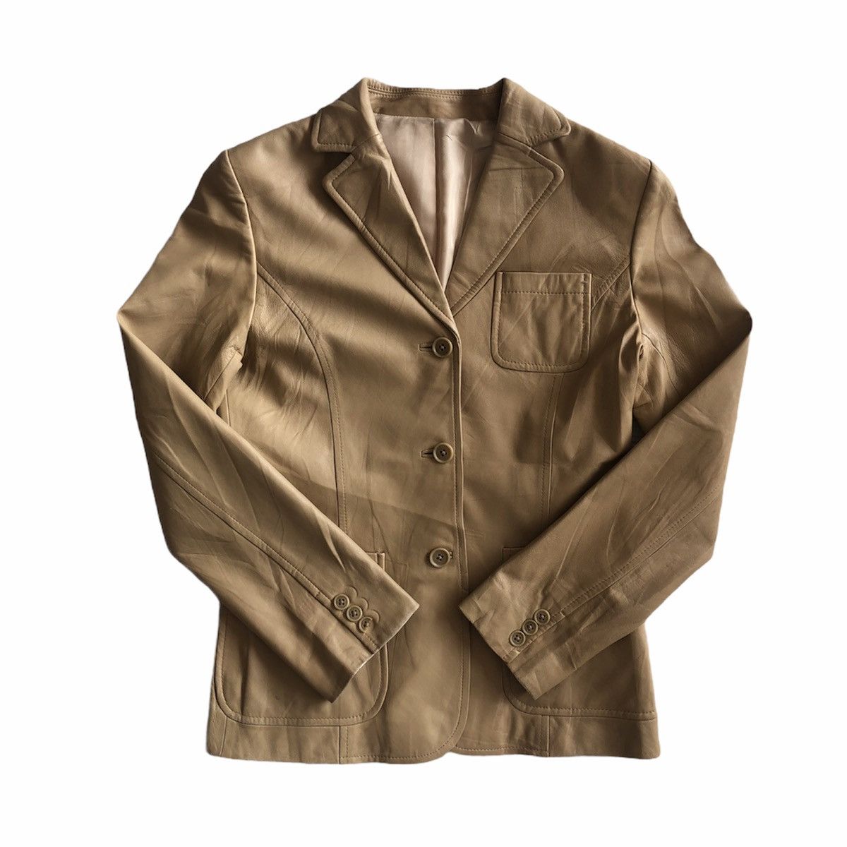 J. Press Vintage Coat Jacket PU Leather by J.Press Size XS / US 0-2 / IT 36-38 - 2 Thumbnail
