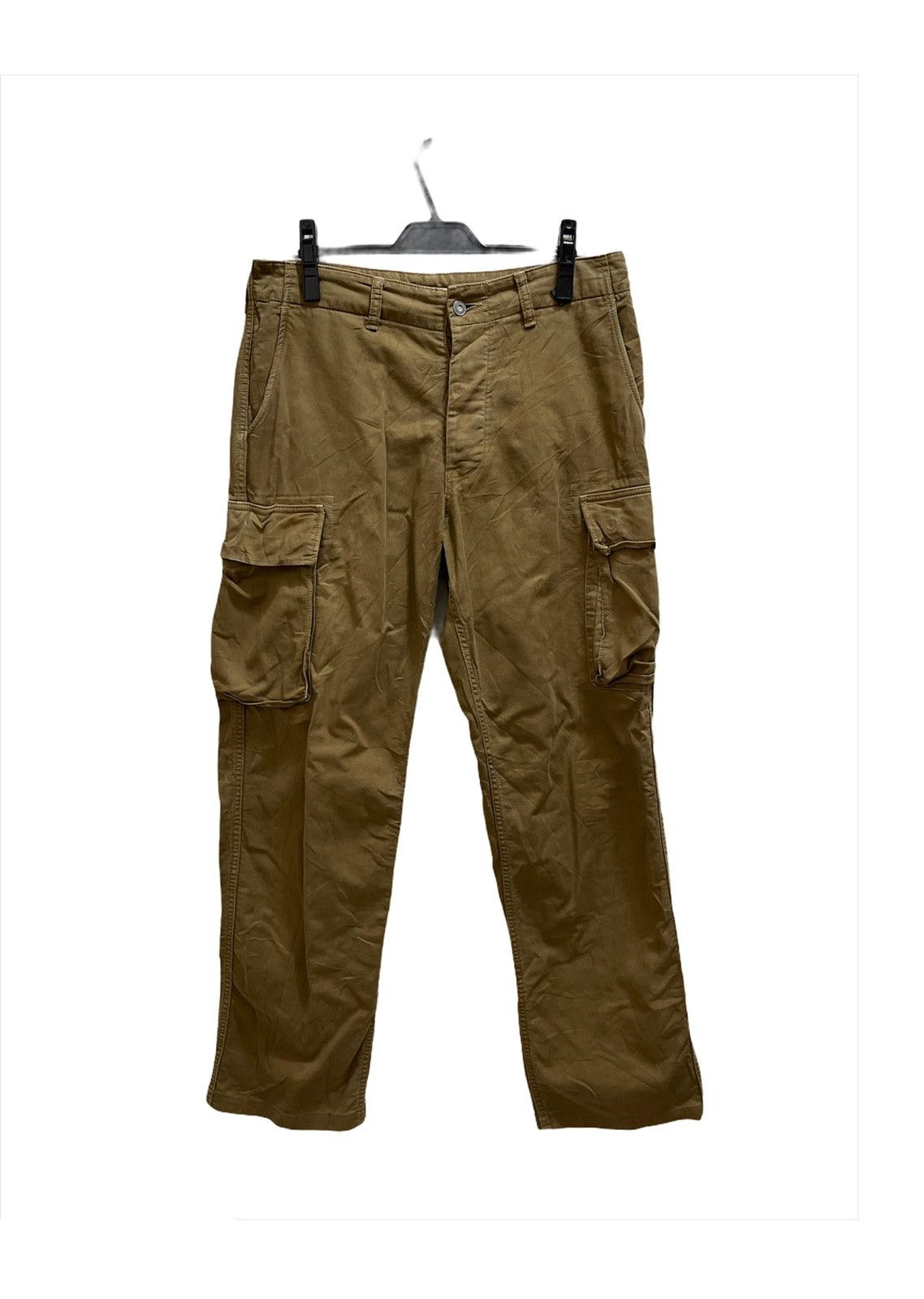 image of John Bull x Kojima Genes Japan Johnbull Multipocket Cargo Pants in Brown, Men's (Size 33)