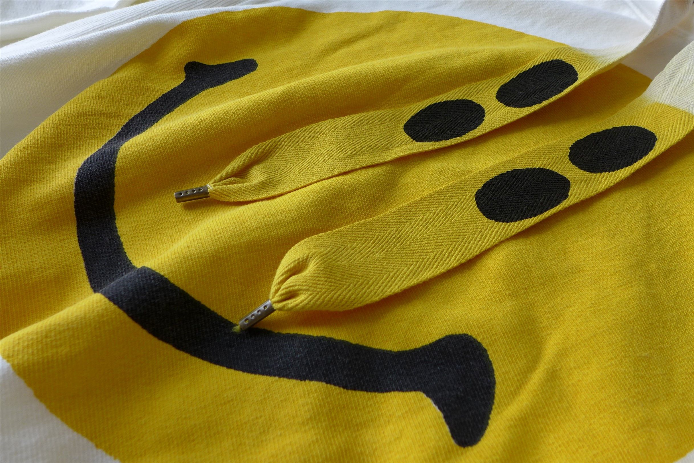 Kapital Kapital Fleece Knit RAIN SMILE Hoodie SWT -- White Size US S / EU 44-46 / 1 - 14 Thumbnail
