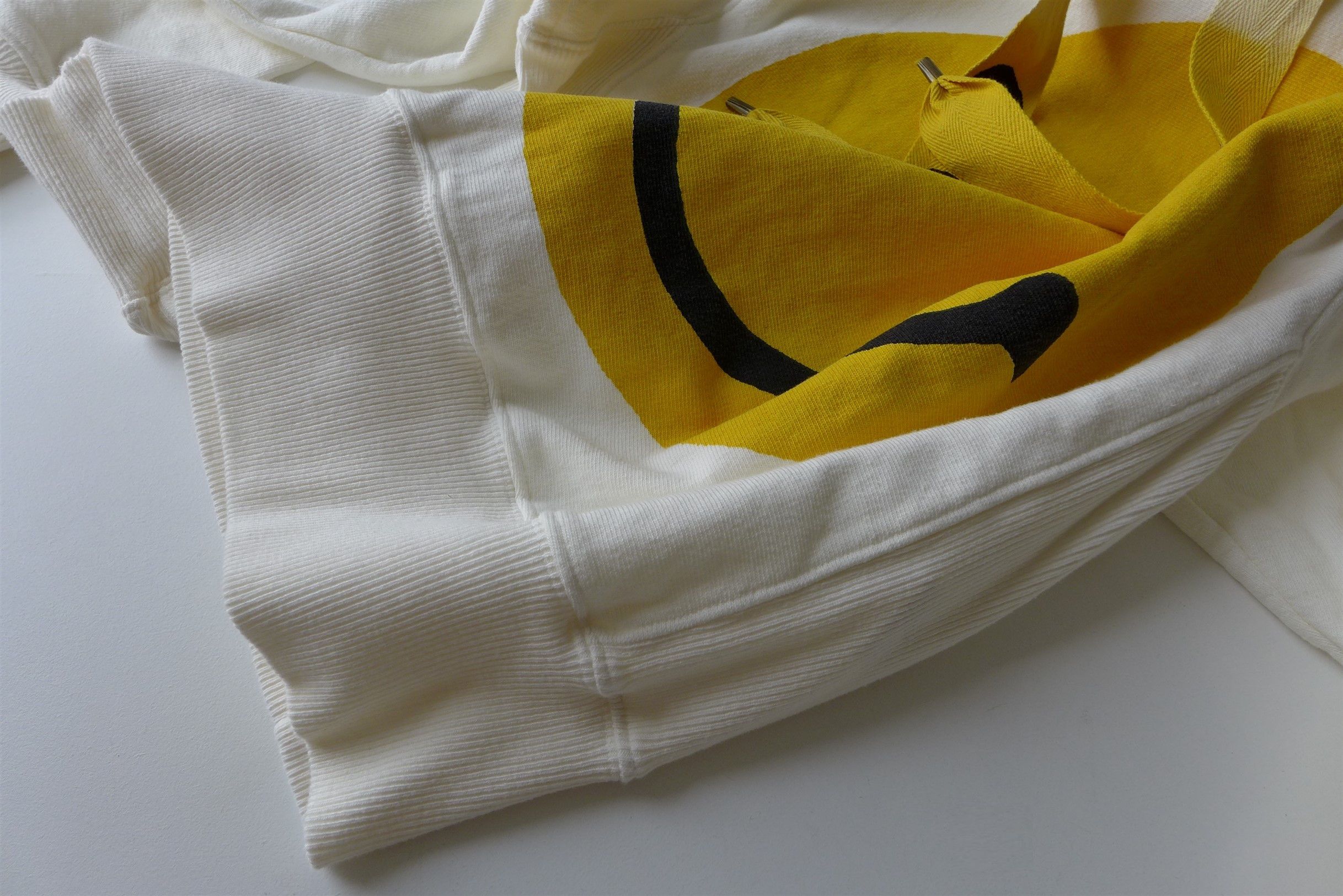 Kapital Kapital Fleece Knit RAIN SMILE Hoodie SWT -- White Size US S / EU 44-46 / 1 - 15 Thumbnail