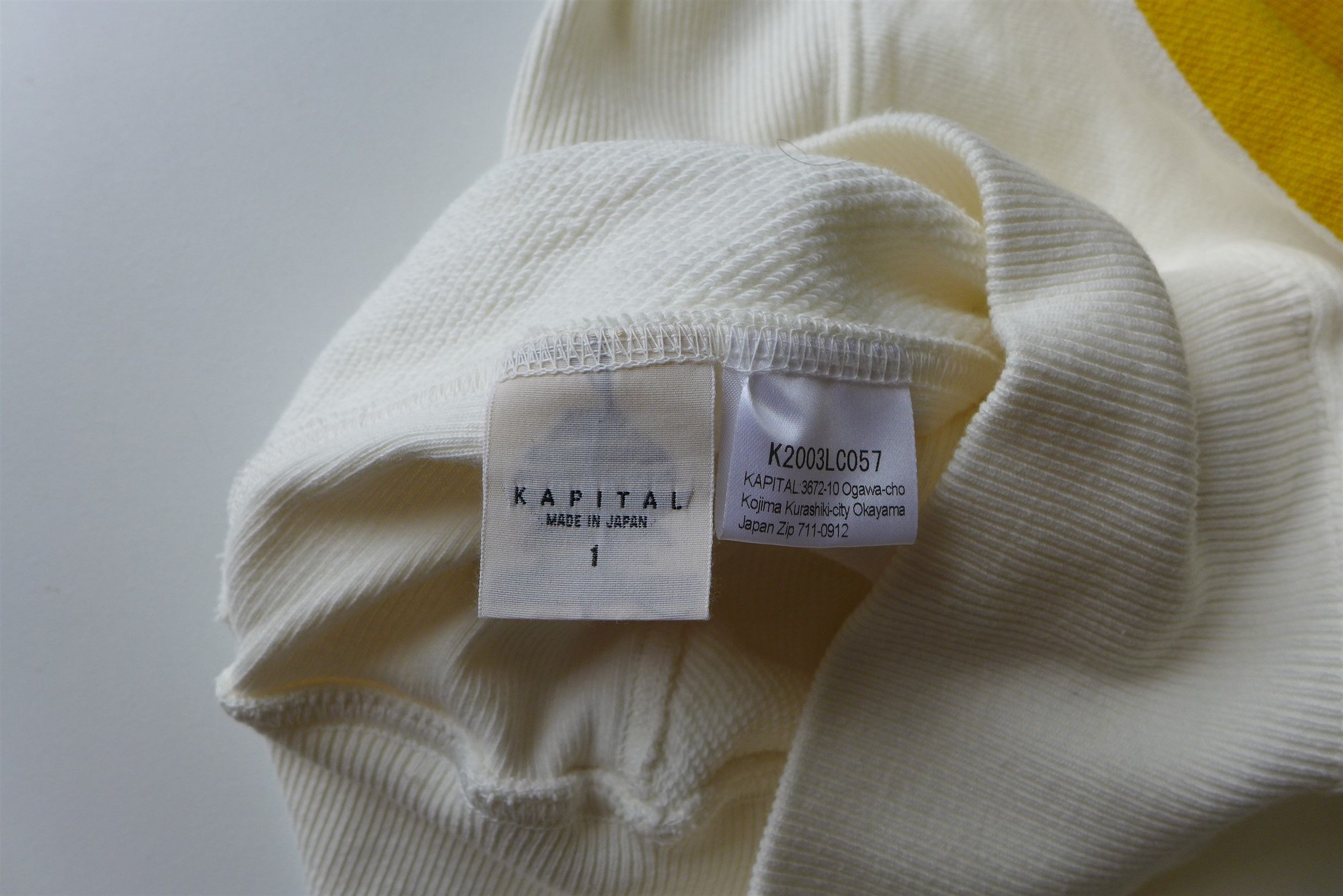 Kapital Kapital Fleece Knit RAIN SMILE Hoodie SWT -- White Size US S / EU 44-46 / 1 - 18 Thumbnail