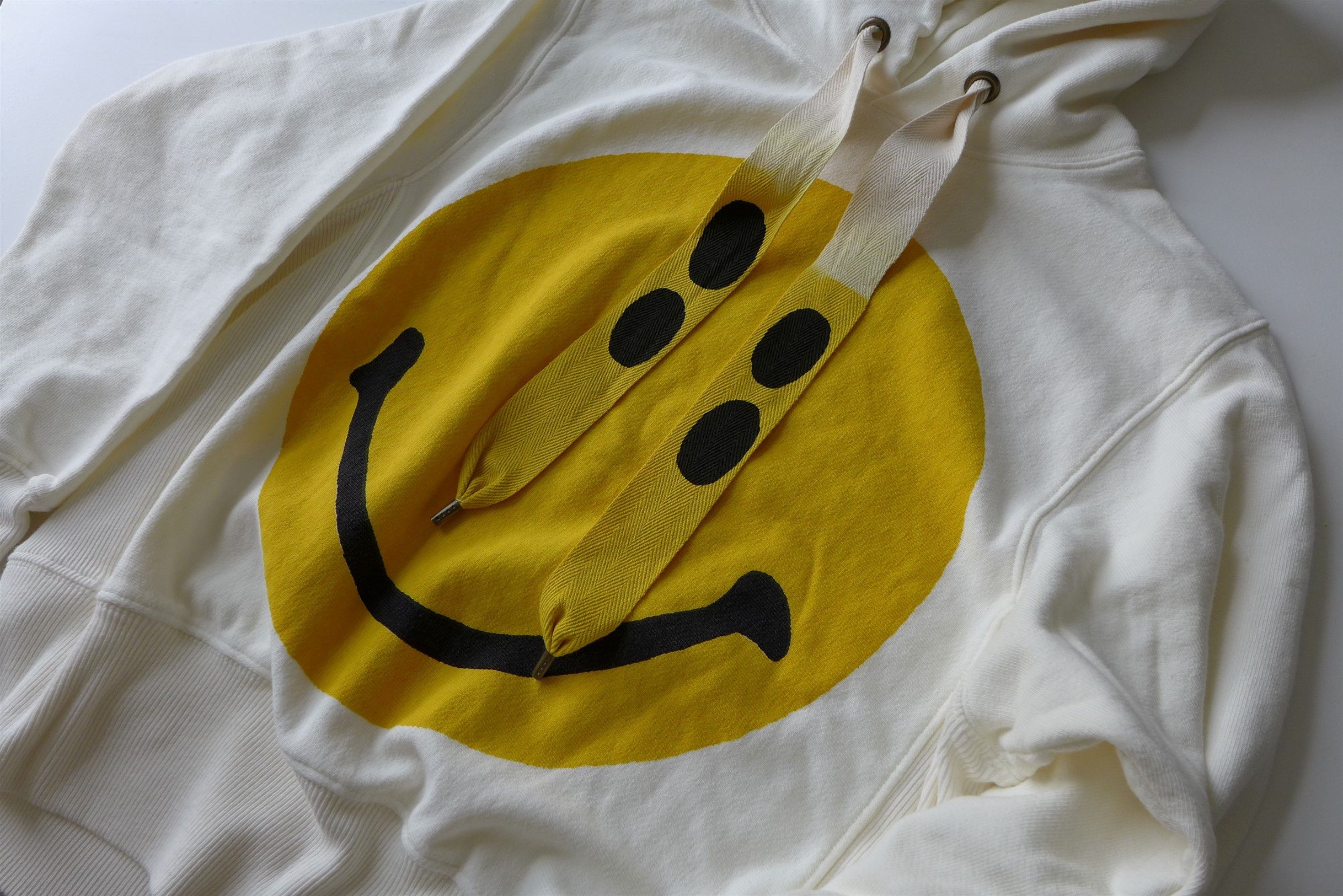 Kapital Kapital Fleece Knit RAIN SMILE Hoodie SWT -- White Size US S / EU 44-46 / 1 - 13 Thumbnail