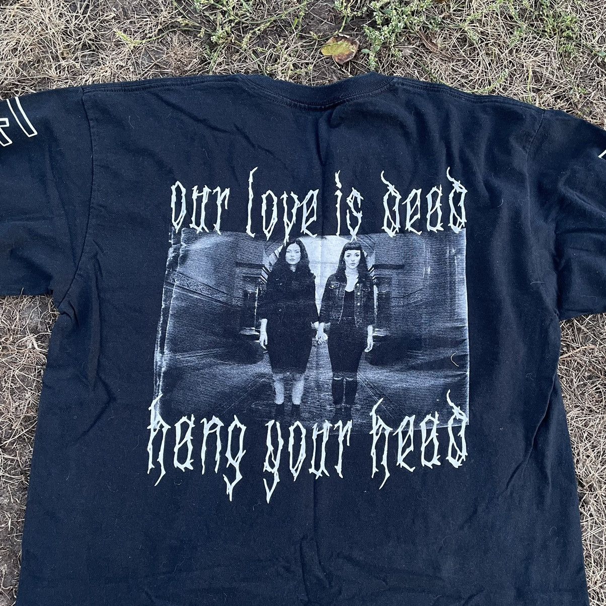Vintage Vintage Y2K Graphic Tee Evil Skulls Horror Grunge Boxy L Size US L / EU 52-54 / 3 - 6 Thumbnail
