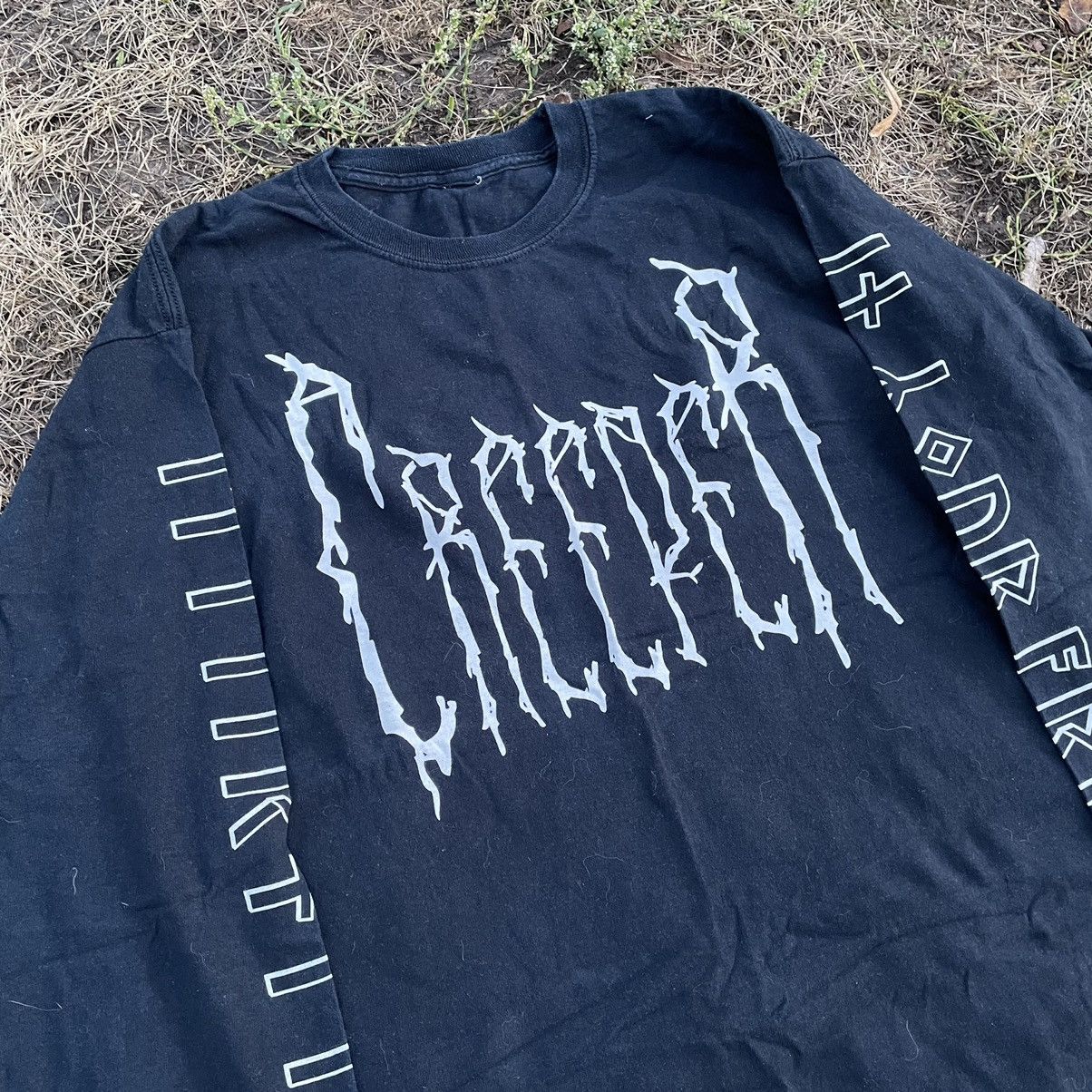 Vintage Vintage Y2K Graphic Tee Evil Skulls Horror Grunge Boxy L Size US L / EU 52-54 / 3 - 4 Thumbnail