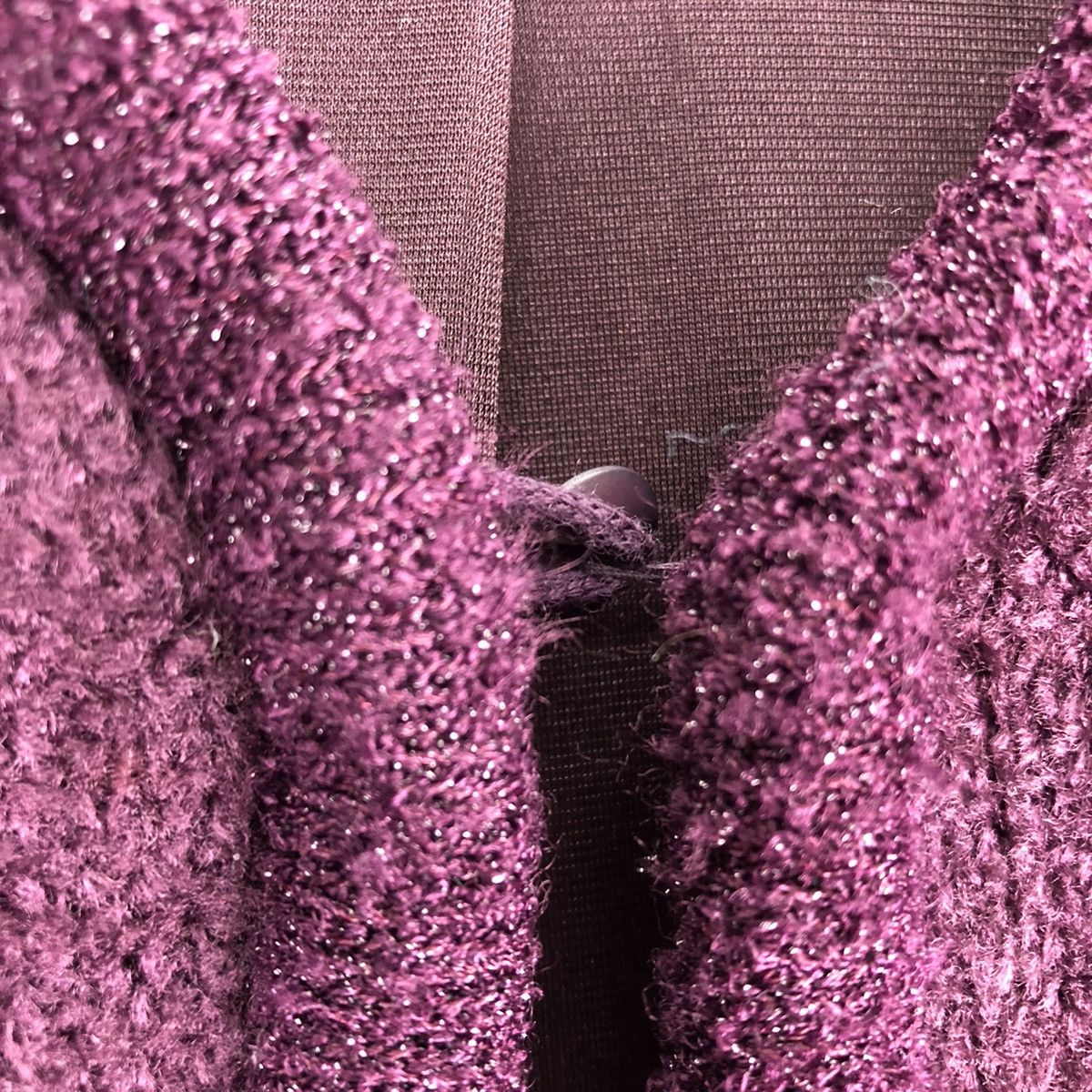 Mila Schon Vintage Mila Schon Women Faux Fur Cardigan Size M / US 6-8 / IT 42-44 - 7 Thumbnail