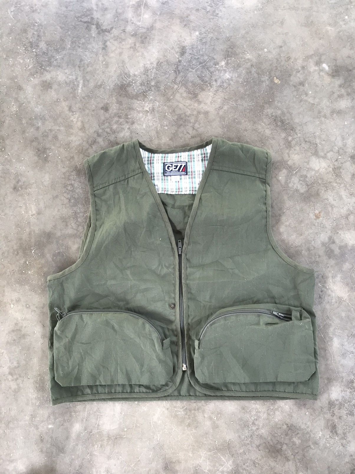 Vintage GETT Tactical vest jacket Size US S / EU 44-46 / 1 - 5 Thumbnail