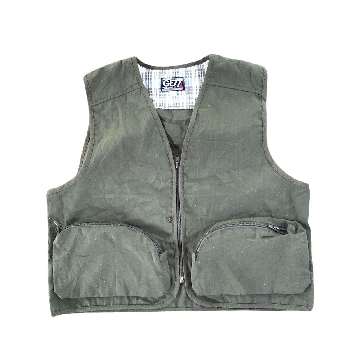 Vintage GETT Tactical vest jacket Size US S / EU 44-46 / 1 - 1 Thumbnail