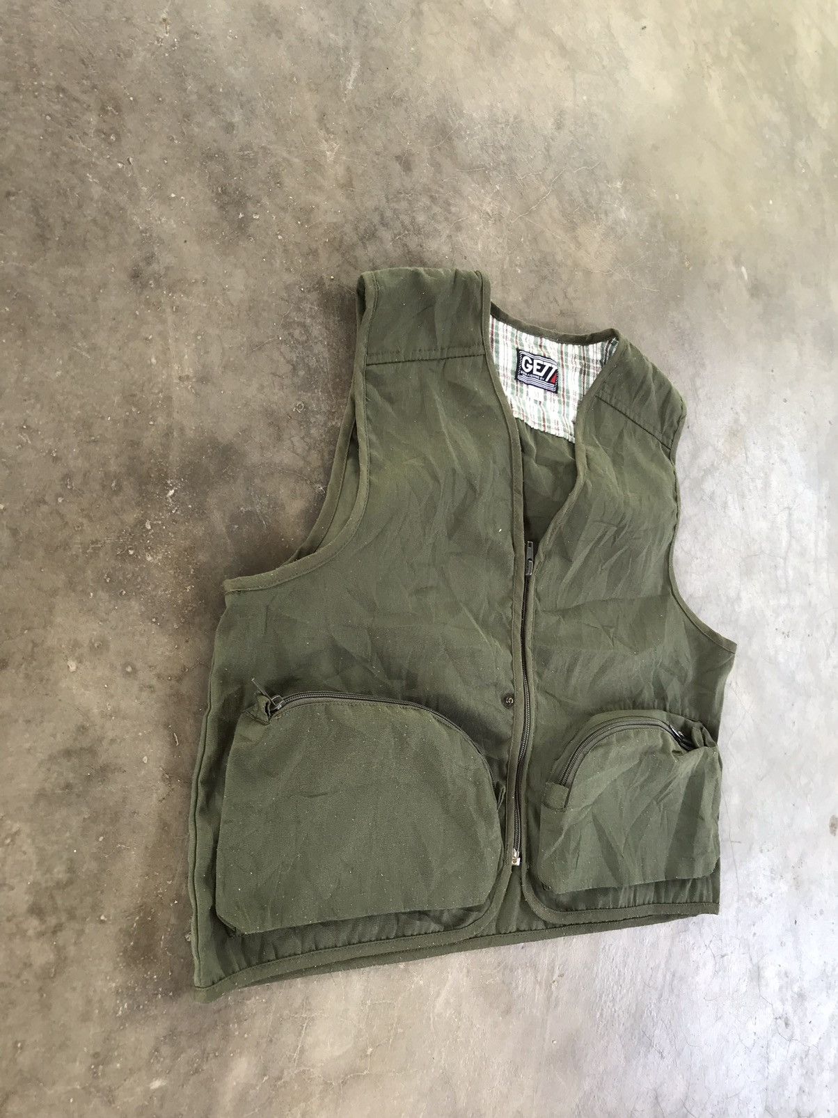 Vintage GETT Tactical vest jacket Size US S / EU 44-46 / 1 - 2 Thumbnail