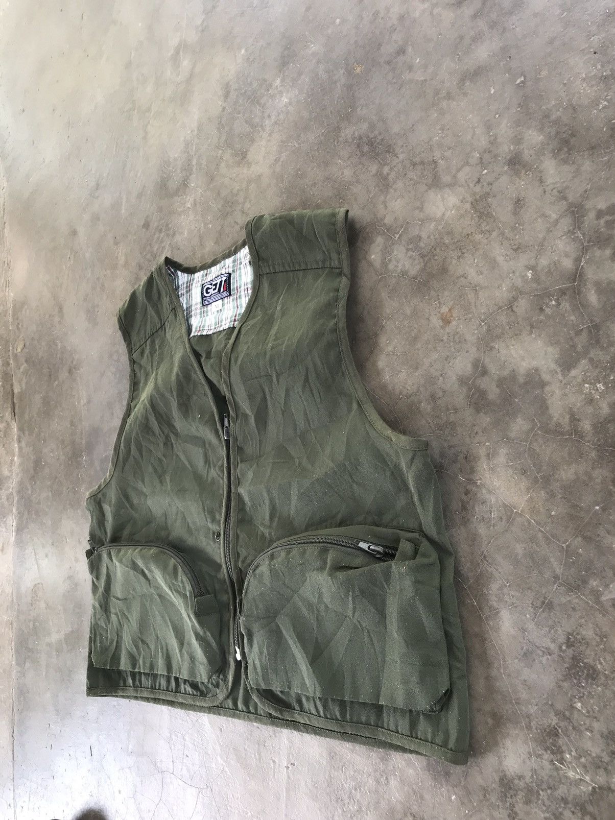 Vintage GETT Tactical vest jacket Size US S / EU 44-46 / 1 - 3 Thumbnail