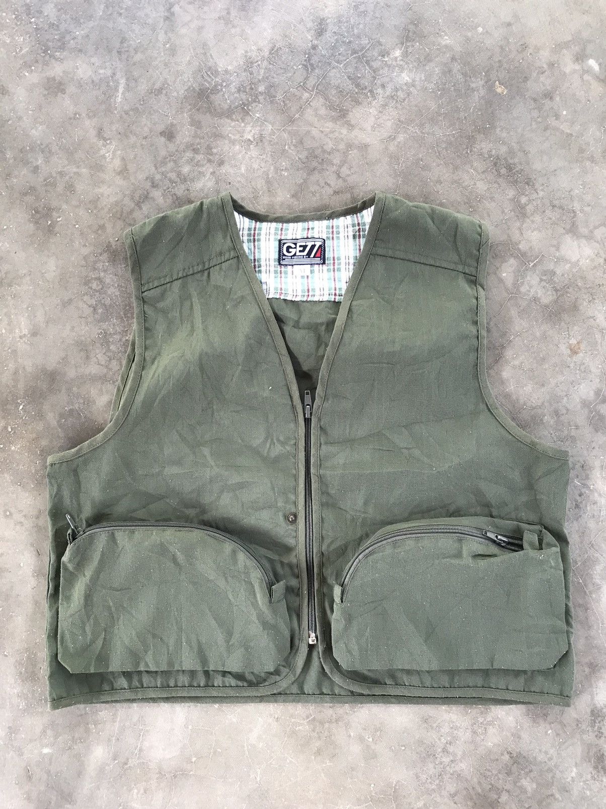 Vintage GETT Tactical vest jacket Size US S / EU 44-46 / 1 - 6 Thumbnail